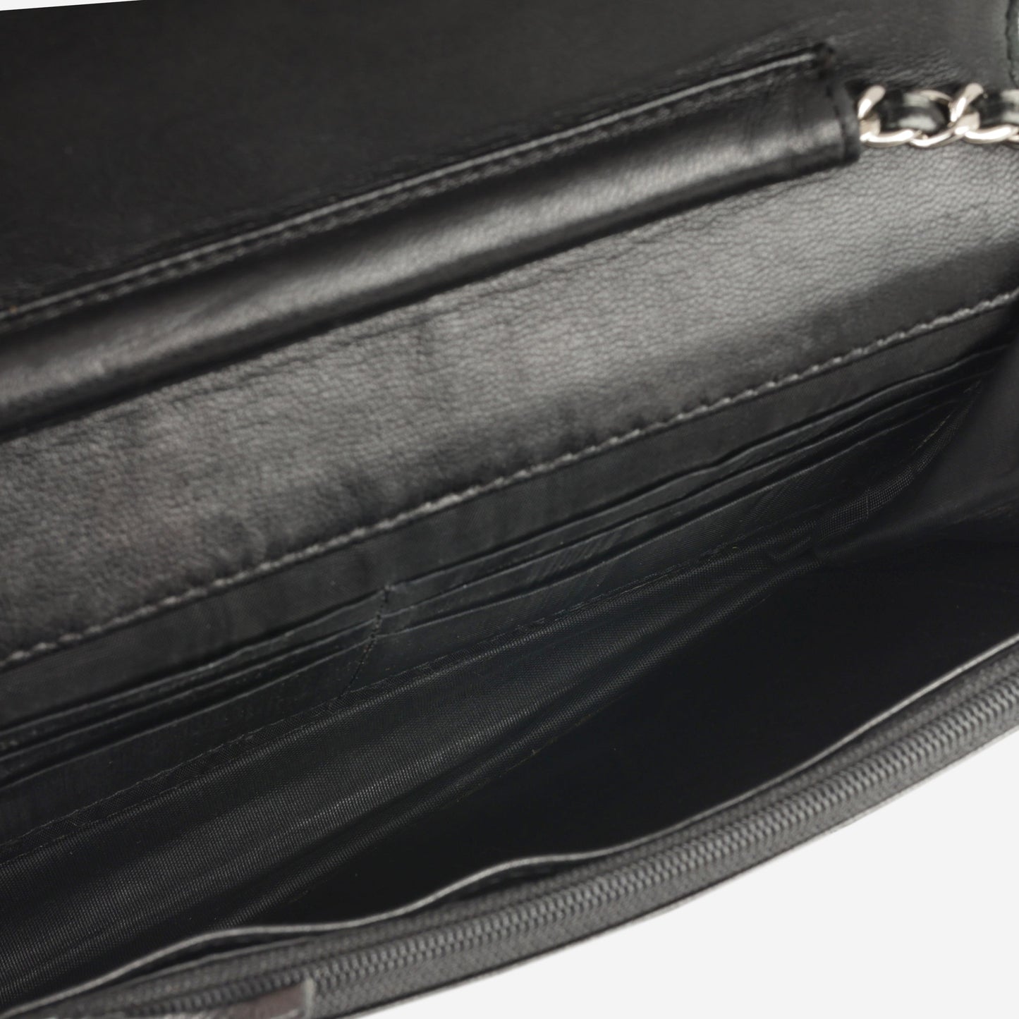 Chanel Timeless WOC - Black Caviar | Silver Hardware
