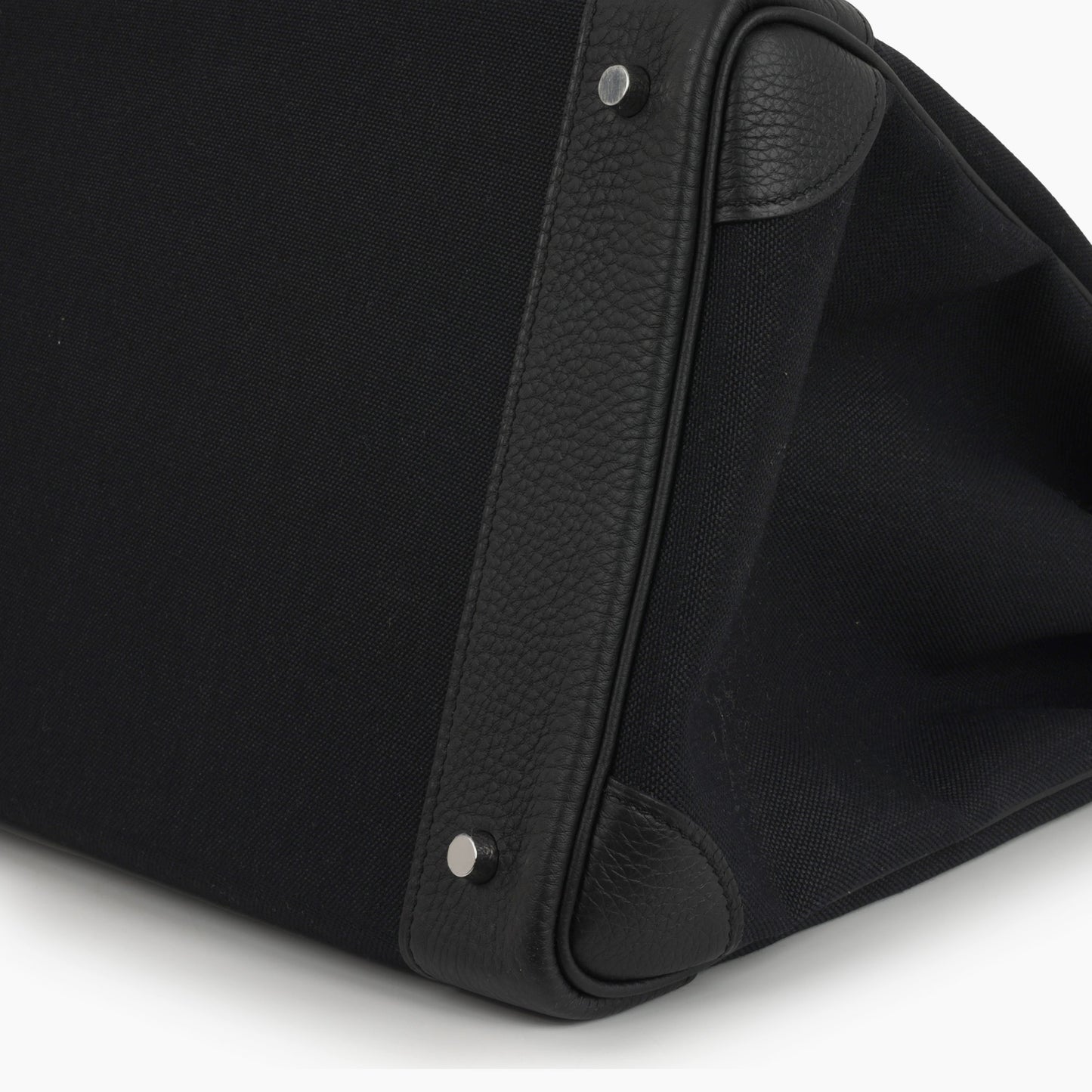 Hermès HAC 40 - Noir Toile/Togo | Palladium Hardware
