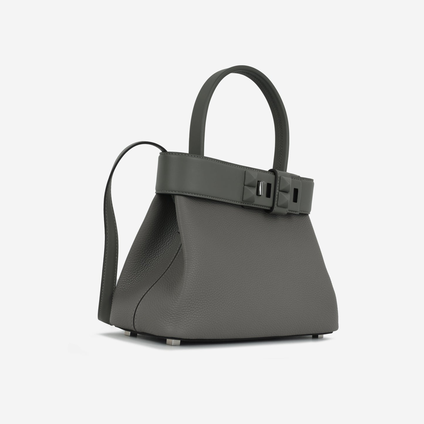 Hermès Medor Bag - Gris Meyer Togo / Swift | Palladium Hardware