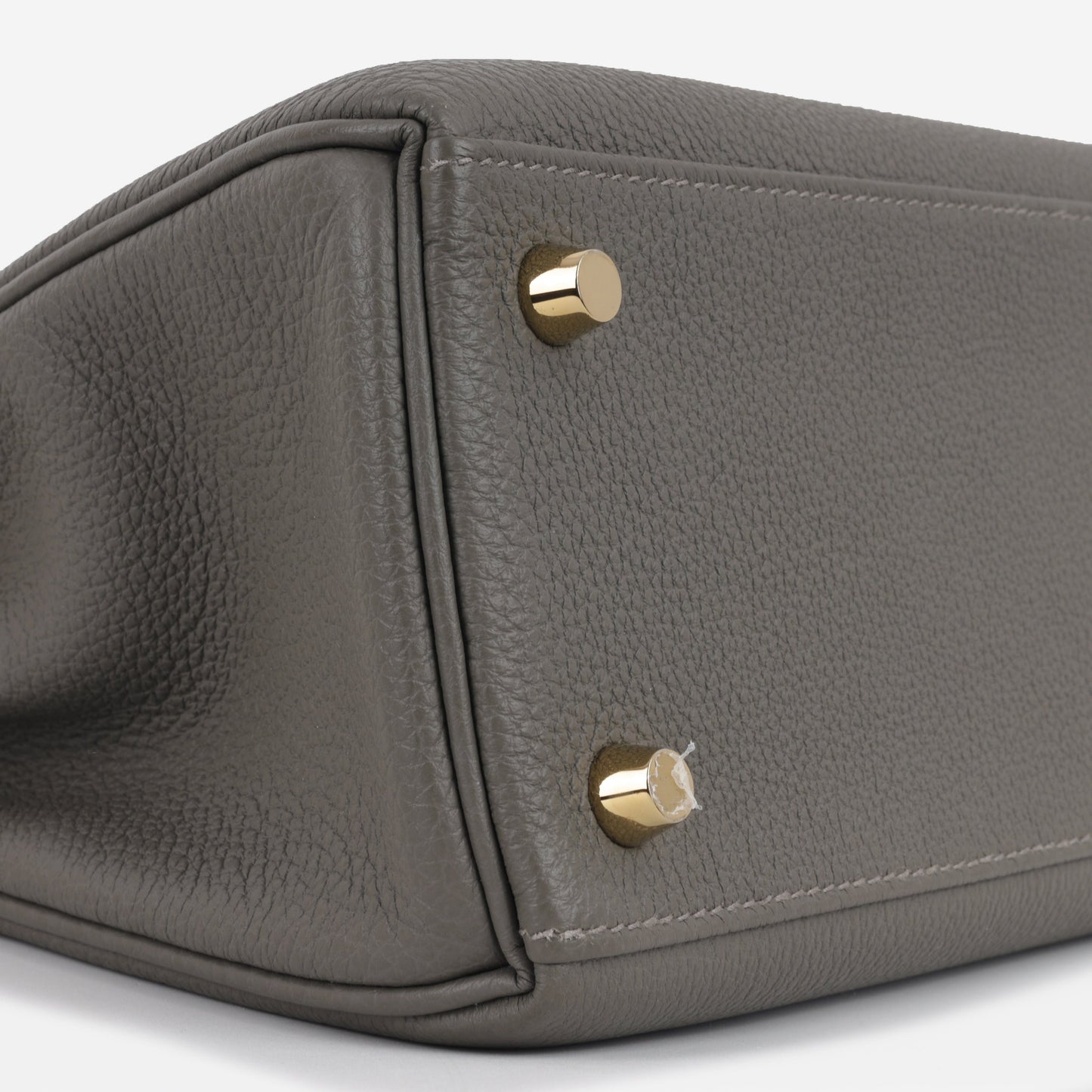 Hermès Kelly 25 - Gris Meyer Togo | Gold Hardware