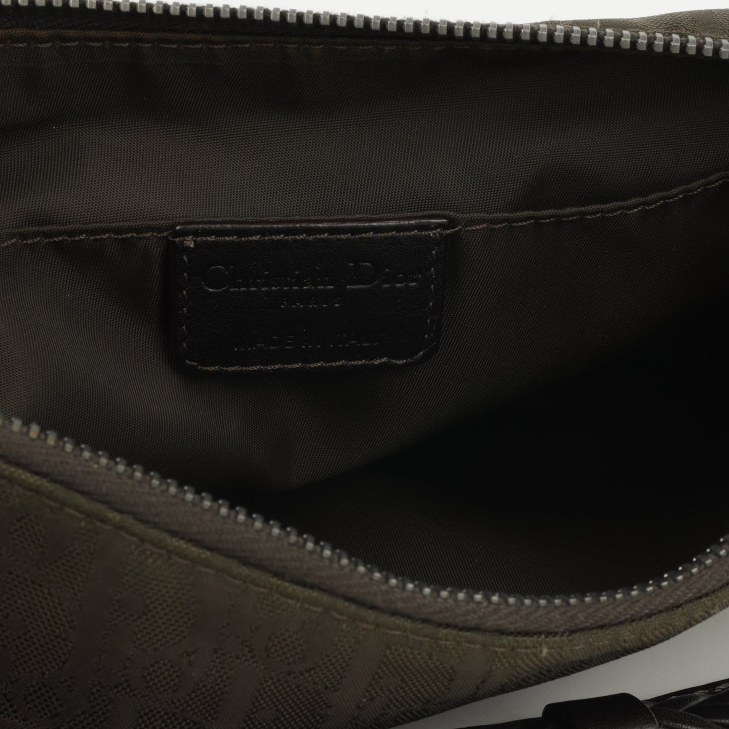 Dior Vintage Ethnic Heart Bag - Brown Oblique | Silver Hardware