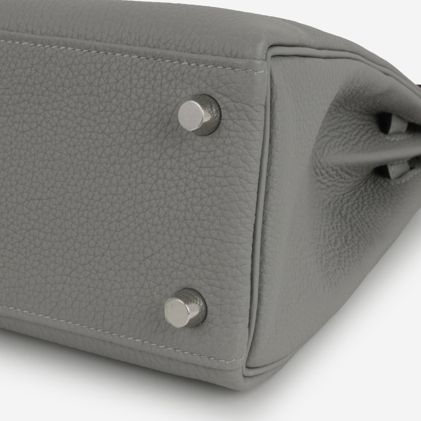 Hermès Kelly 25 - Gris Mouette Togo | Palladium Hardware (NWT)