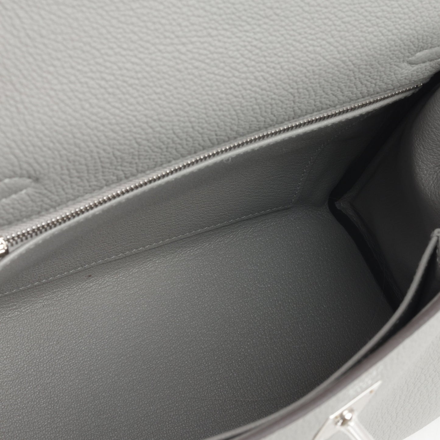 Hermès Kelly 25 - Gris Mouette Togo | Palladium Hardware (NWT)