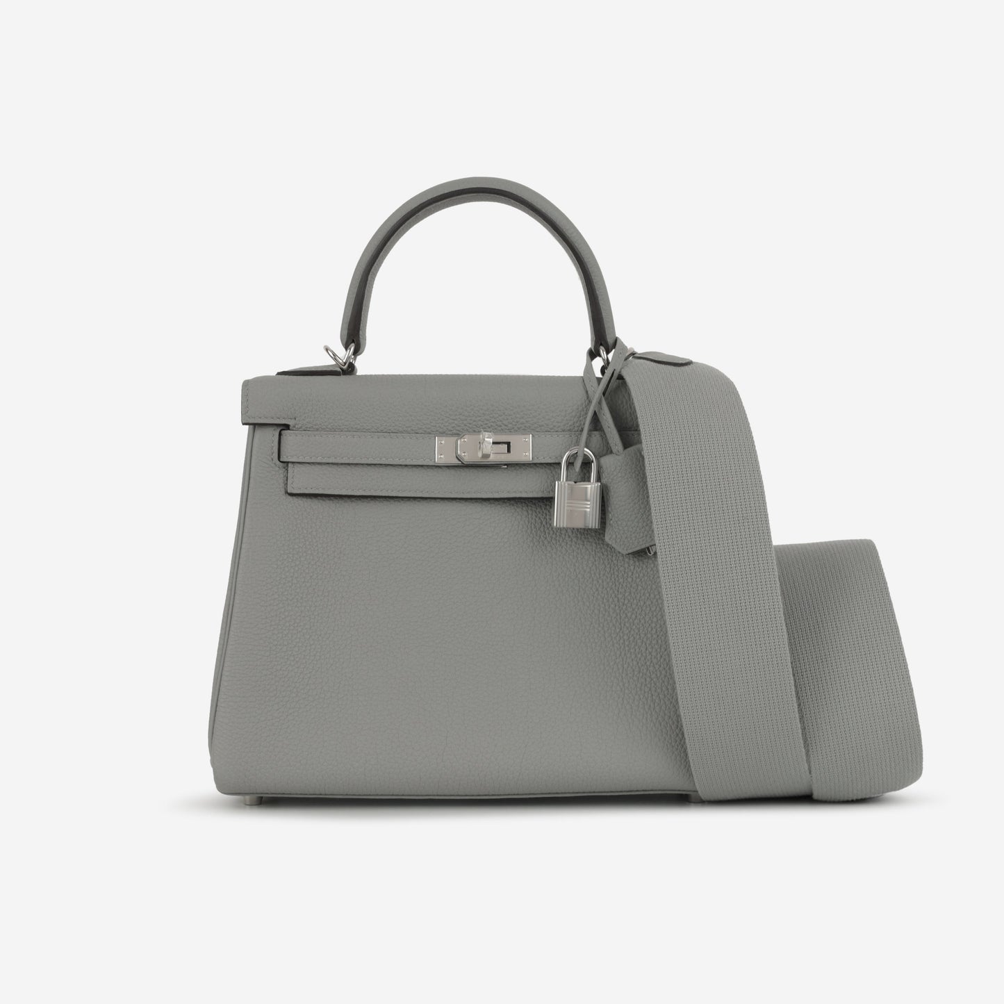 Hermès Kelly 25 - Gris Mouette Togo | Palladium Hardware (NWT)