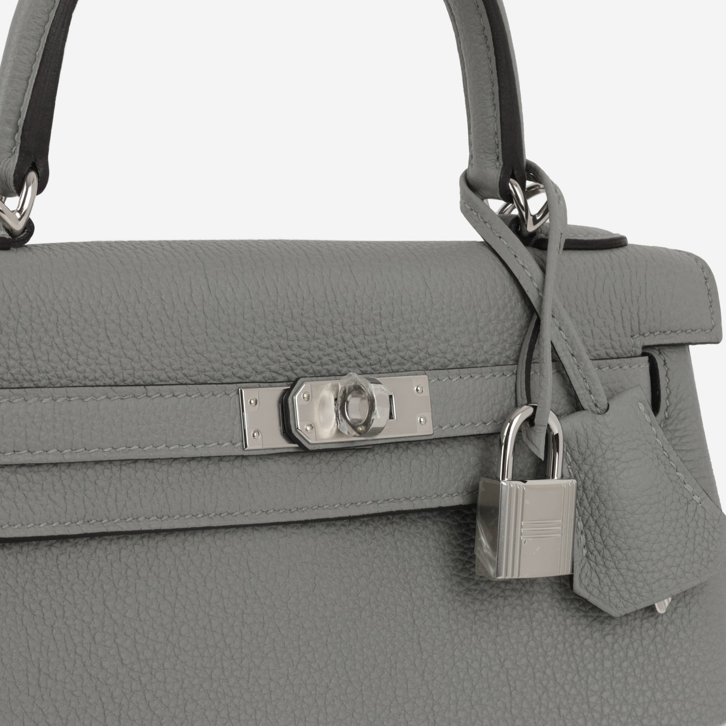 Hermès Kelly 25 - Gris Mouette Togo | Palladium Hardware (NWT)