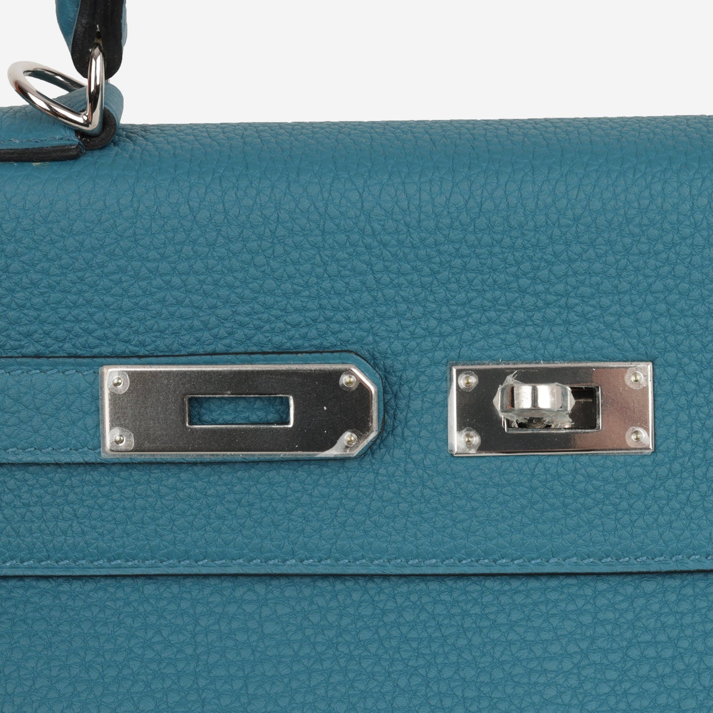Hermès Kelly 32 - Blue Izmir Togo | Palladium Hardware