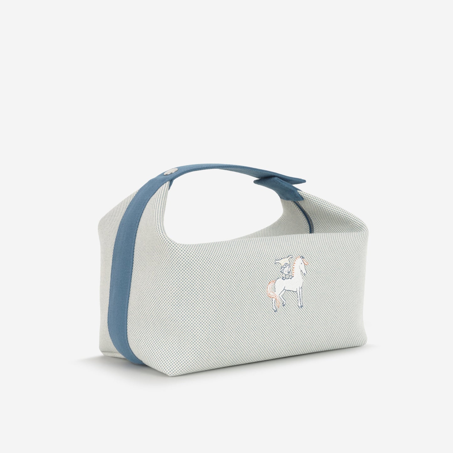 Hermès Bride-A-Brac Cabriole GM - Bleu Nattier | Palladium Hardware (NWT)