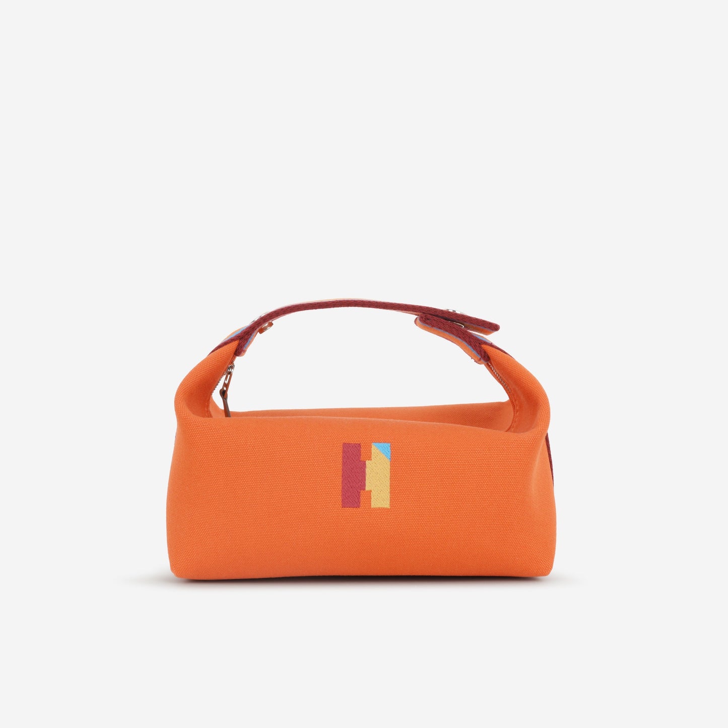 Hermès Bride-A-Brac H Pavillion PM - Orange Feu | Palladium Hardware (NWT)
