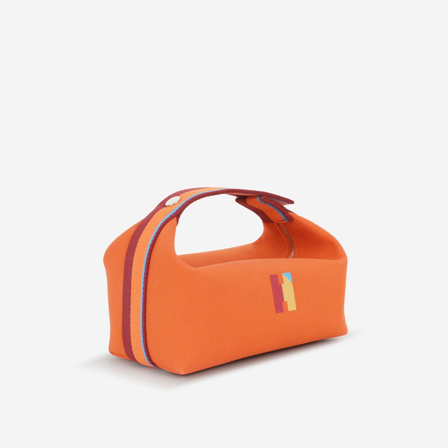 Hermès Bride-A-Brac H Pavillion PM - Orange Feu | Palladium Hardware (NWT)