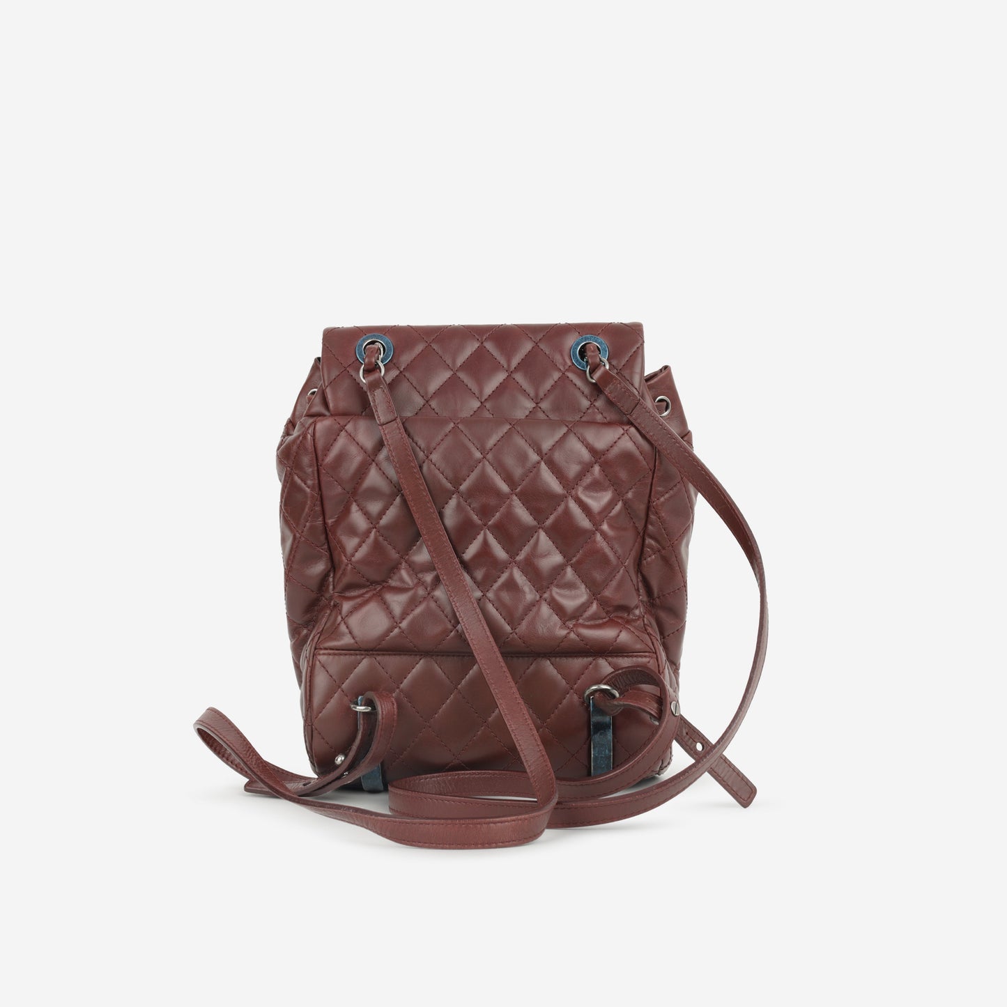 Chanel Mountain Backpack - Burgundy Calfskin | Ruthenium Hardware