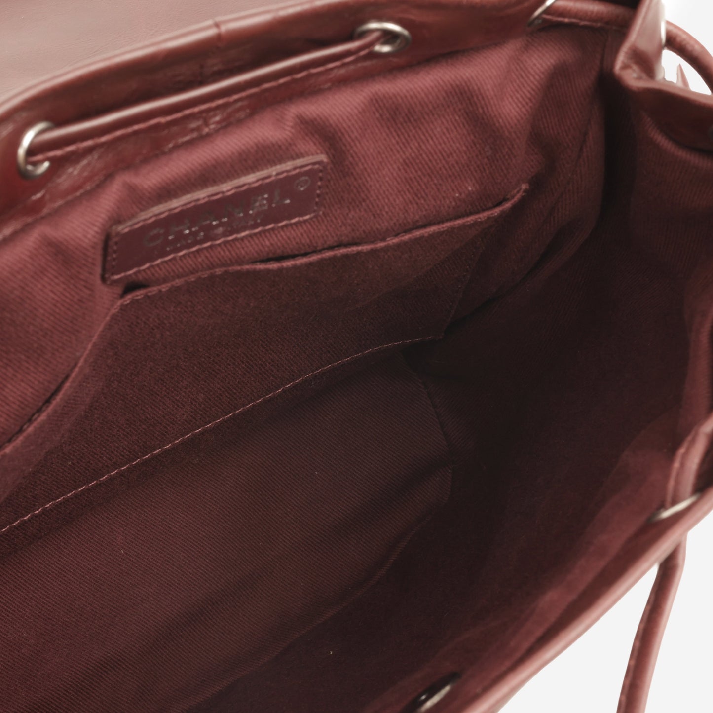 Chanel Mountain Backpack - Burgundy Calfskin | Ruthenium Hardware