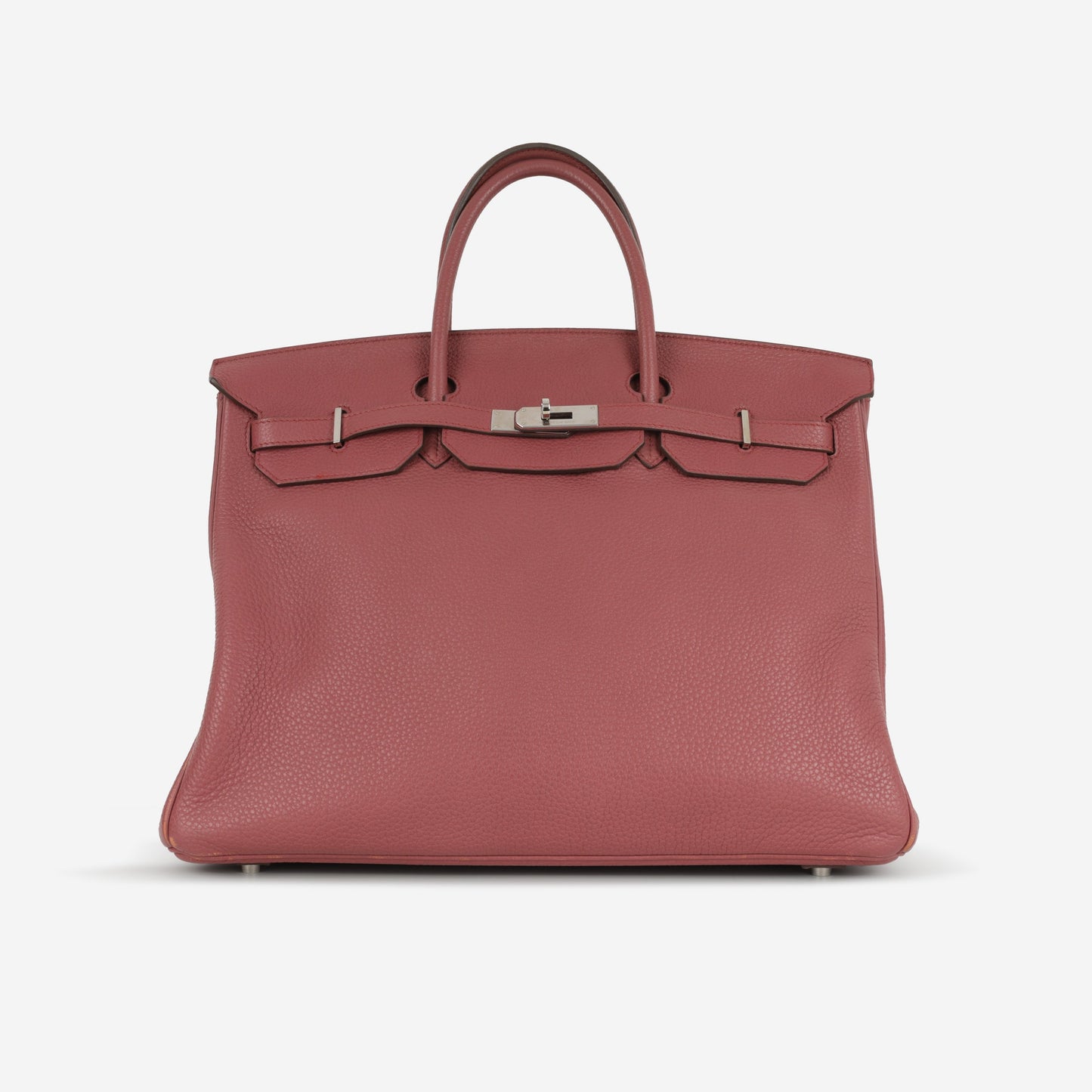 Hermès Birkin 40 - Bois De Rose Clemence | Palladium Hardware