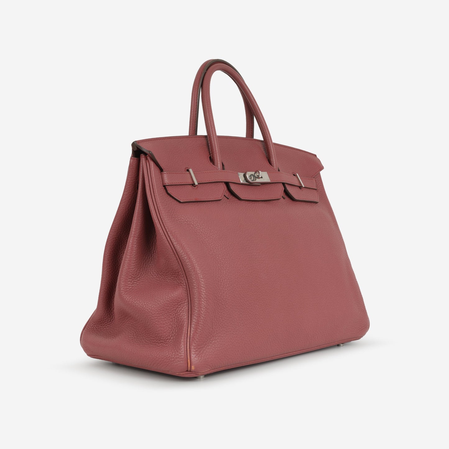 Hermès Birkin 40 - Bois De Rose Clemence | Palladium Hardware