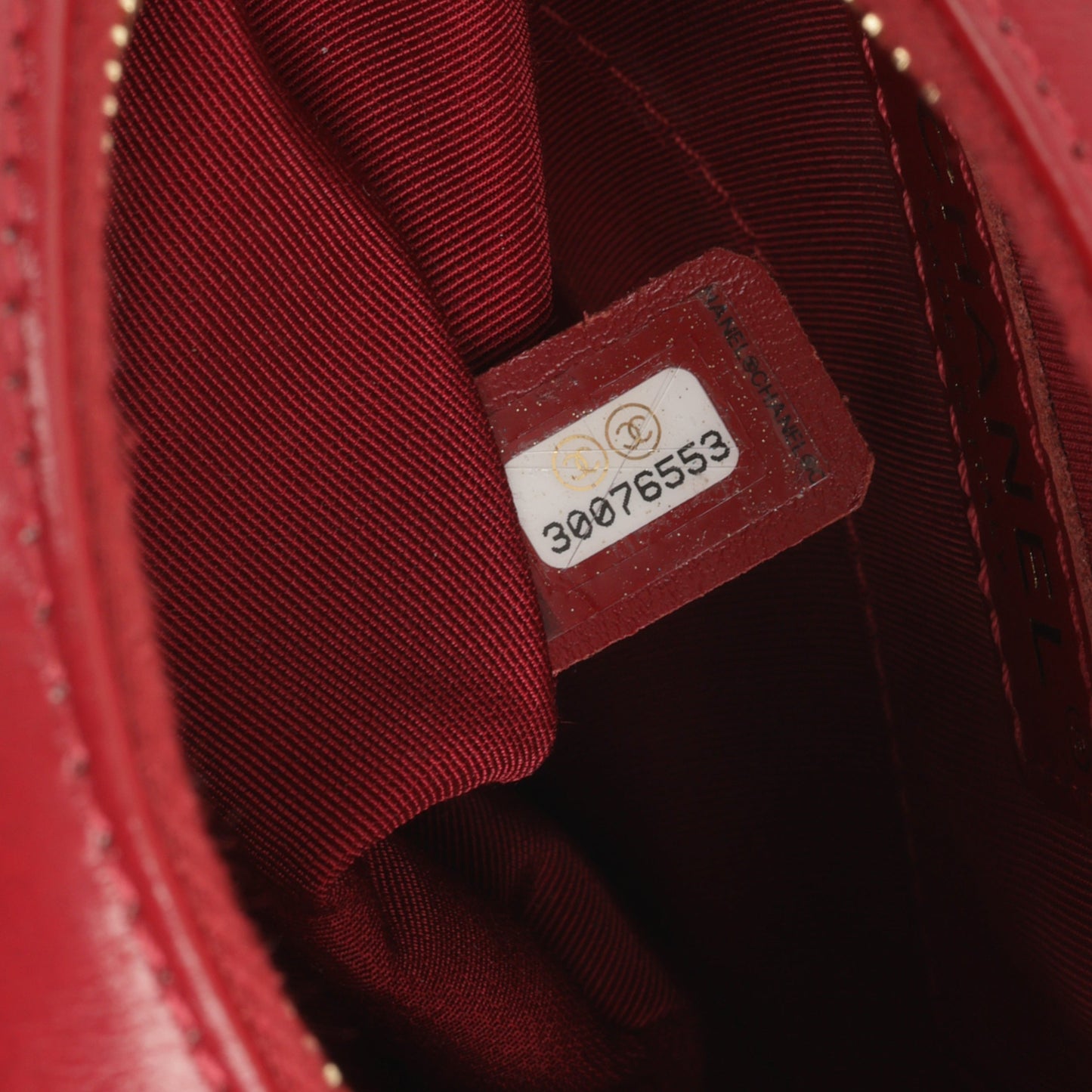 Chanel Round 19 Clutch on Chain - Burgundy Calfskin | Aged Gold Hardware