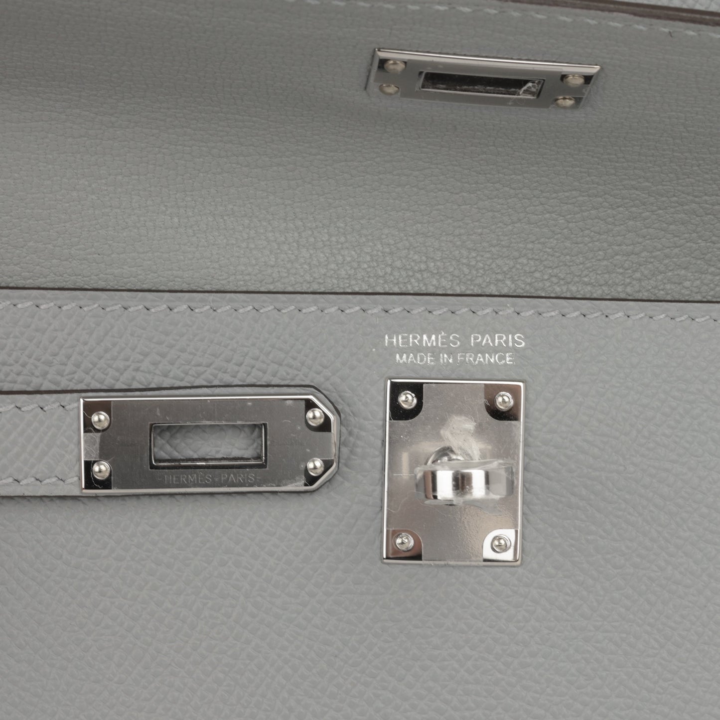 Hermès Kelly Desordre - Gris Pantin Epsom | Palladium Hardware