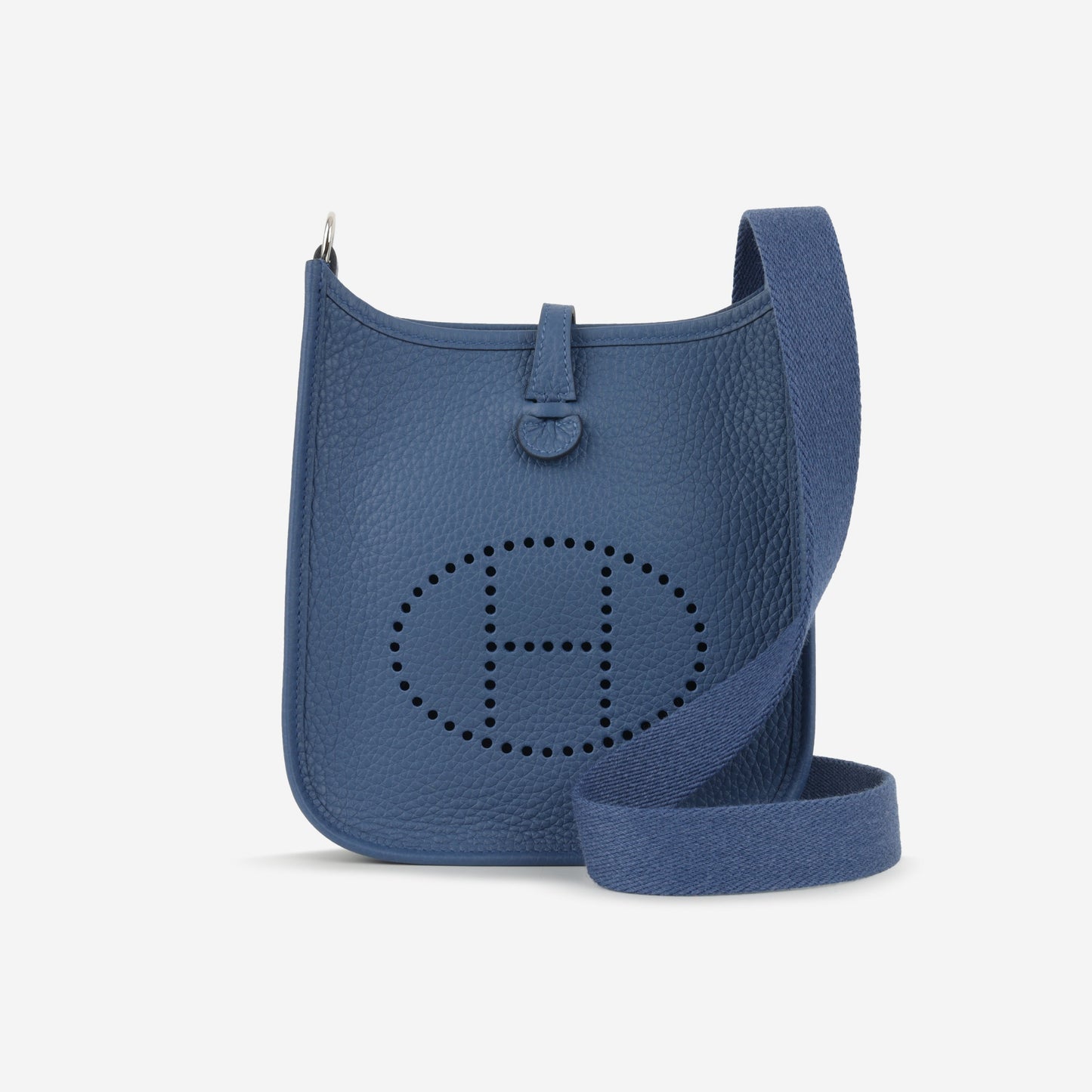 Hermès Evelyne TPM - Blue Tie Clemence | Palladium Hardware (NWT)