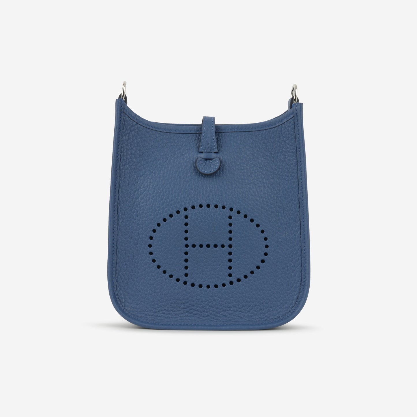 Hermès Evelyne TPM - Blue Tie Clemence | Palladium Hardware (NWT)