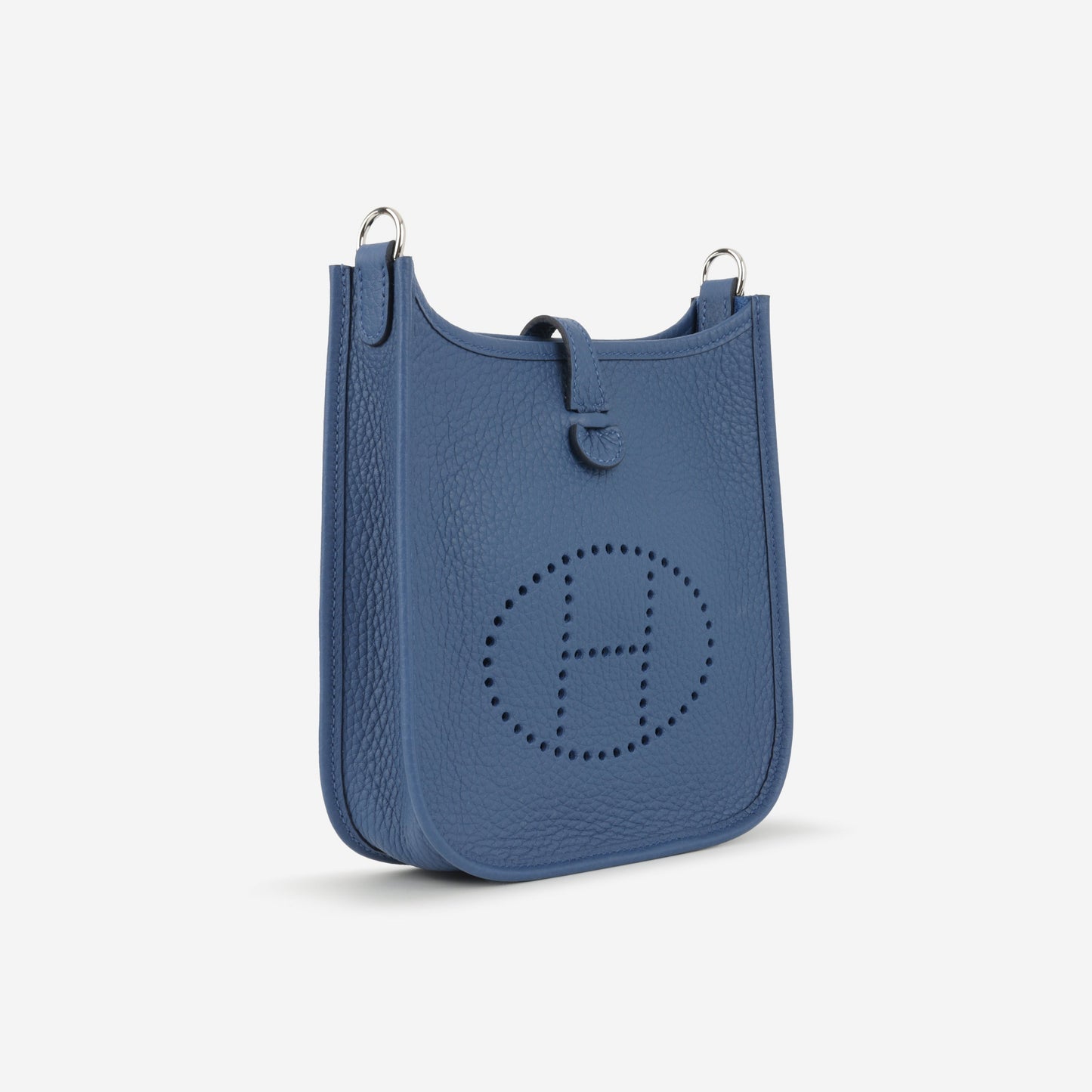 Hermès Evelyne TPM - Blue Tie Clemence | Palladium Hardware (NWT)