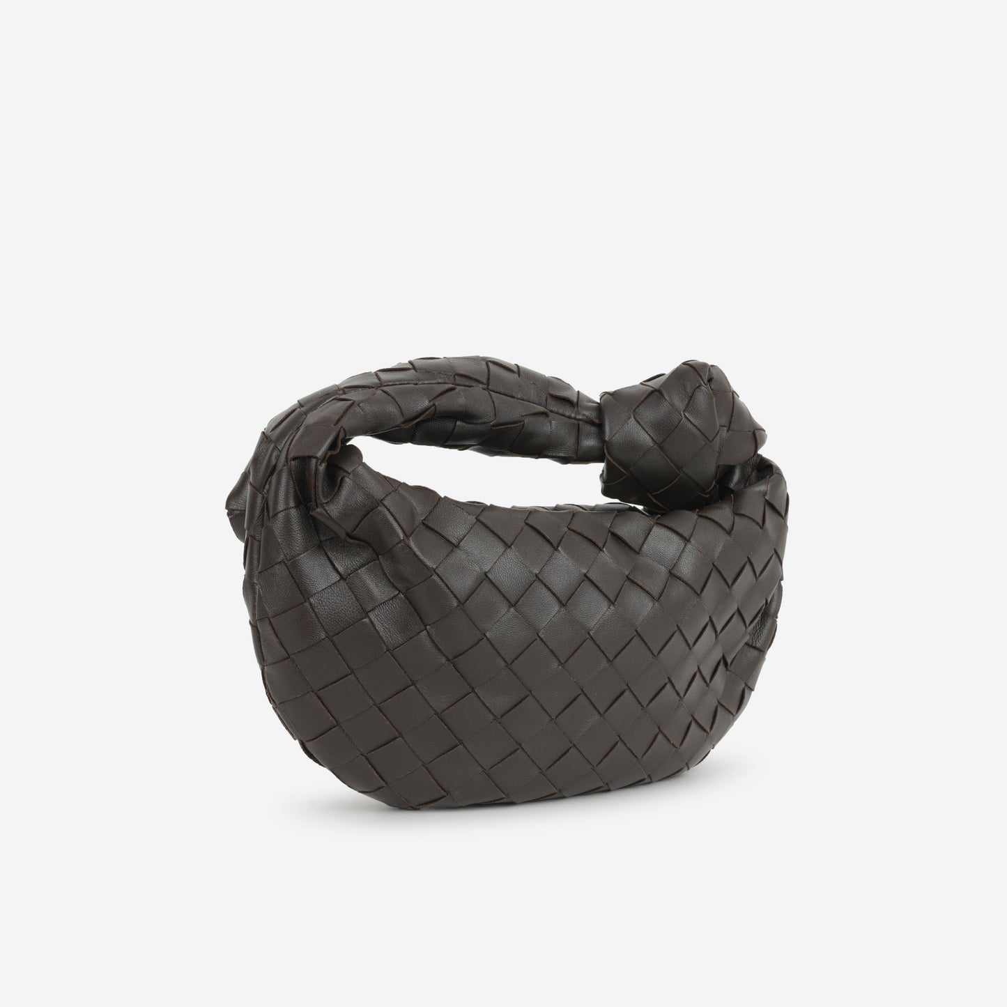 Bottega Veneta Bottega Mini Jodie Shoulder Bag - Fondant Intrecciato | Gold Hardware