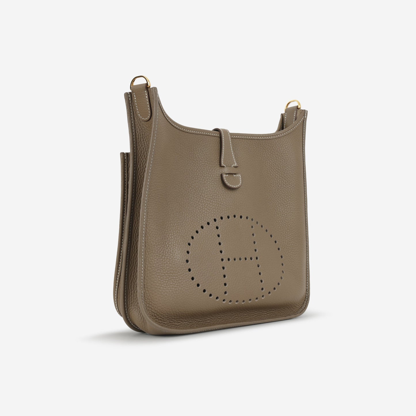 Hermès Evelyne PM - Etoupe Clemence | Gold Hardware