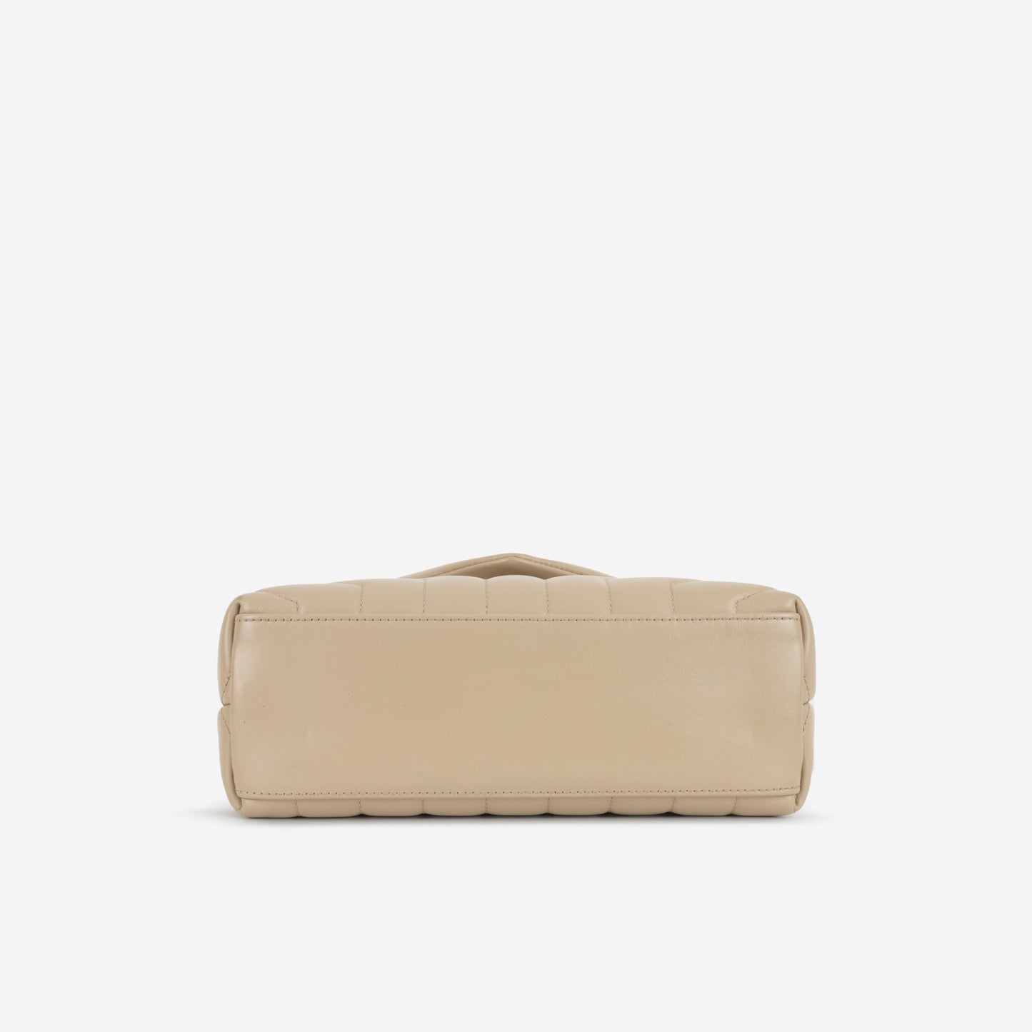 Saint Laurent Small Loulou - Beige Calfskin | Gold Hardware
