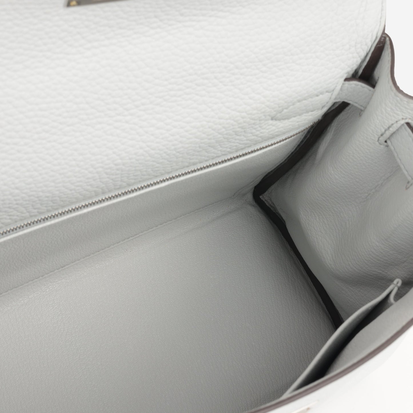 Hermès Kelly 28 - Blue Pale Clemence | Palladium Hardware