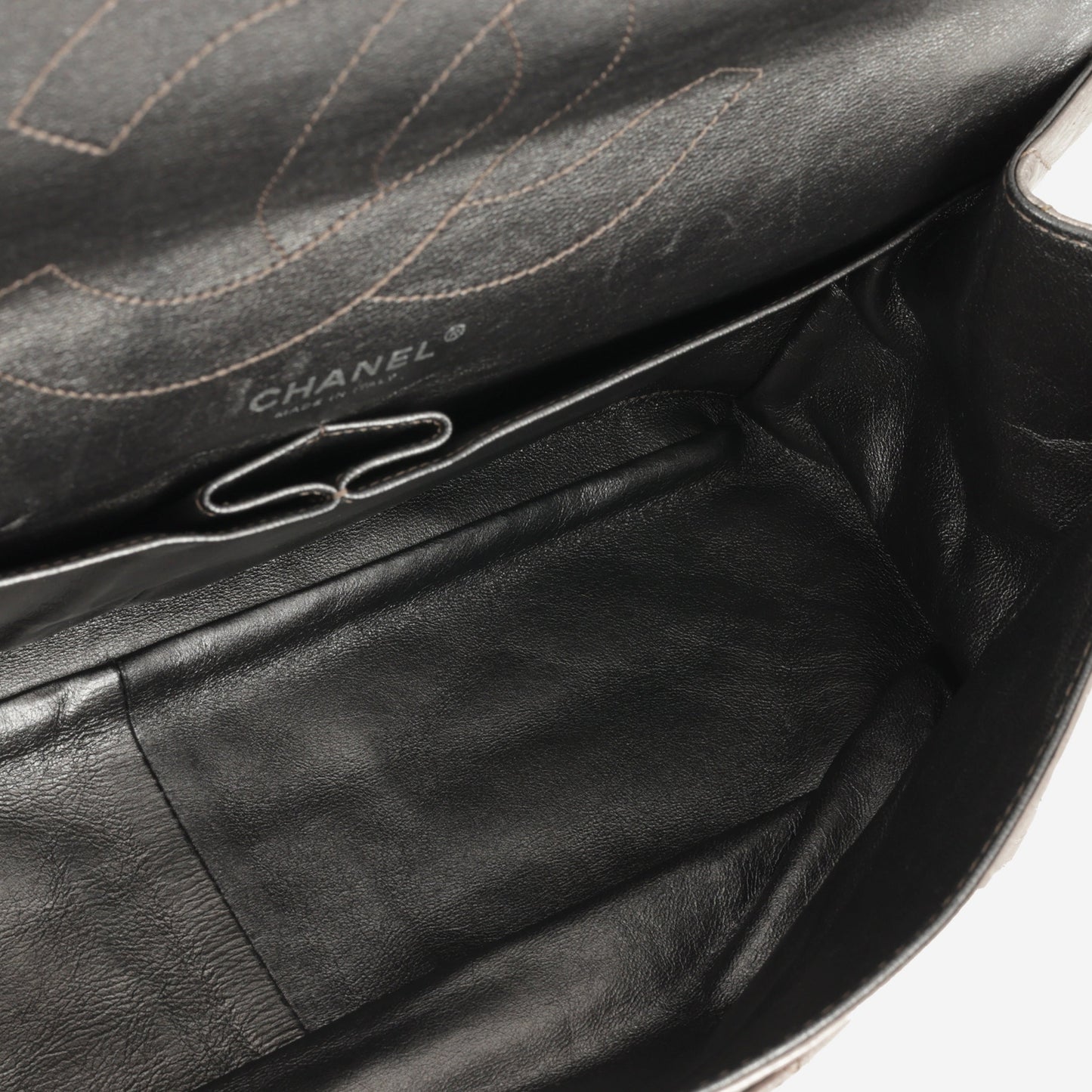 Chanel 2.55 Reissue 227 Flap - Metallic Bronze Calfskin | Silver Hardware