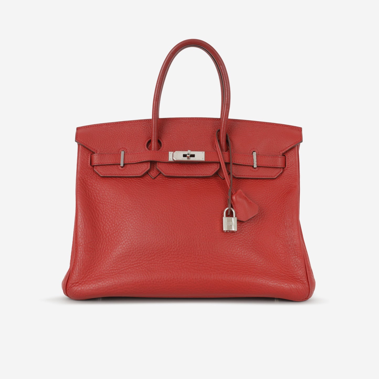 Hermès Vintage Birkin 35 - Rouge Garance Clemence | Palladium Hardware