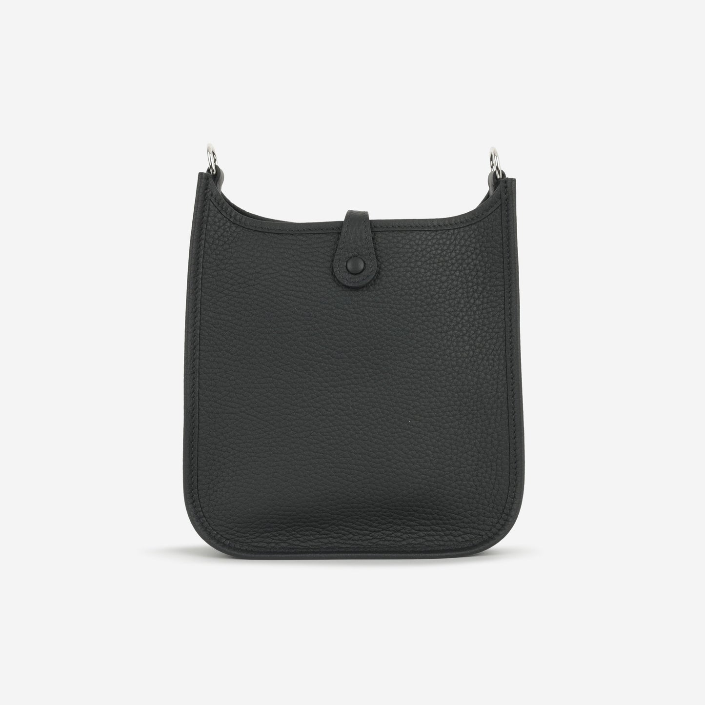 Hermès Mini Evelyne 16 - Black Clemence | Palladium Hardware