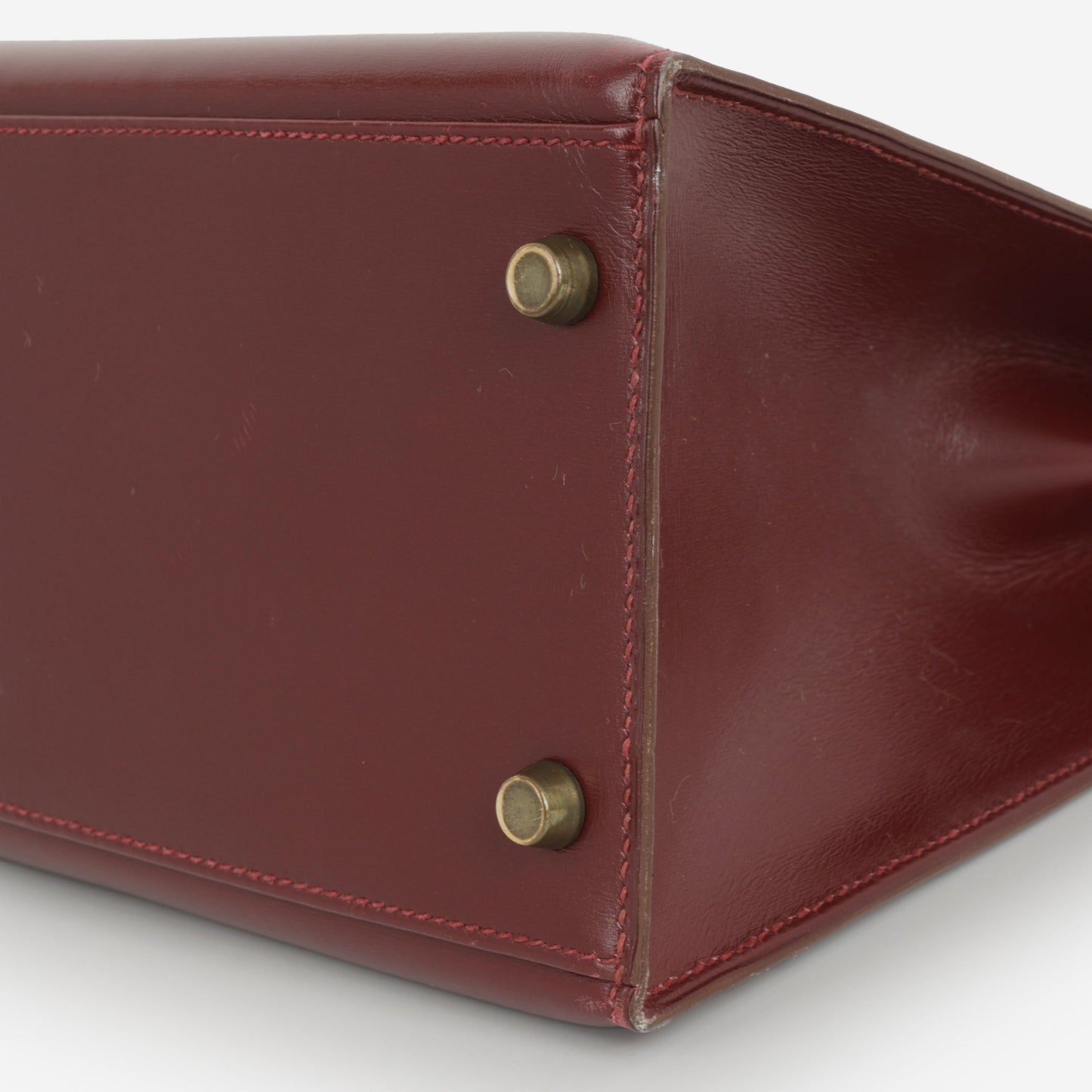 Hermès Vintage Kelly 32 - Rouge H Box Calf | Gold Hardware