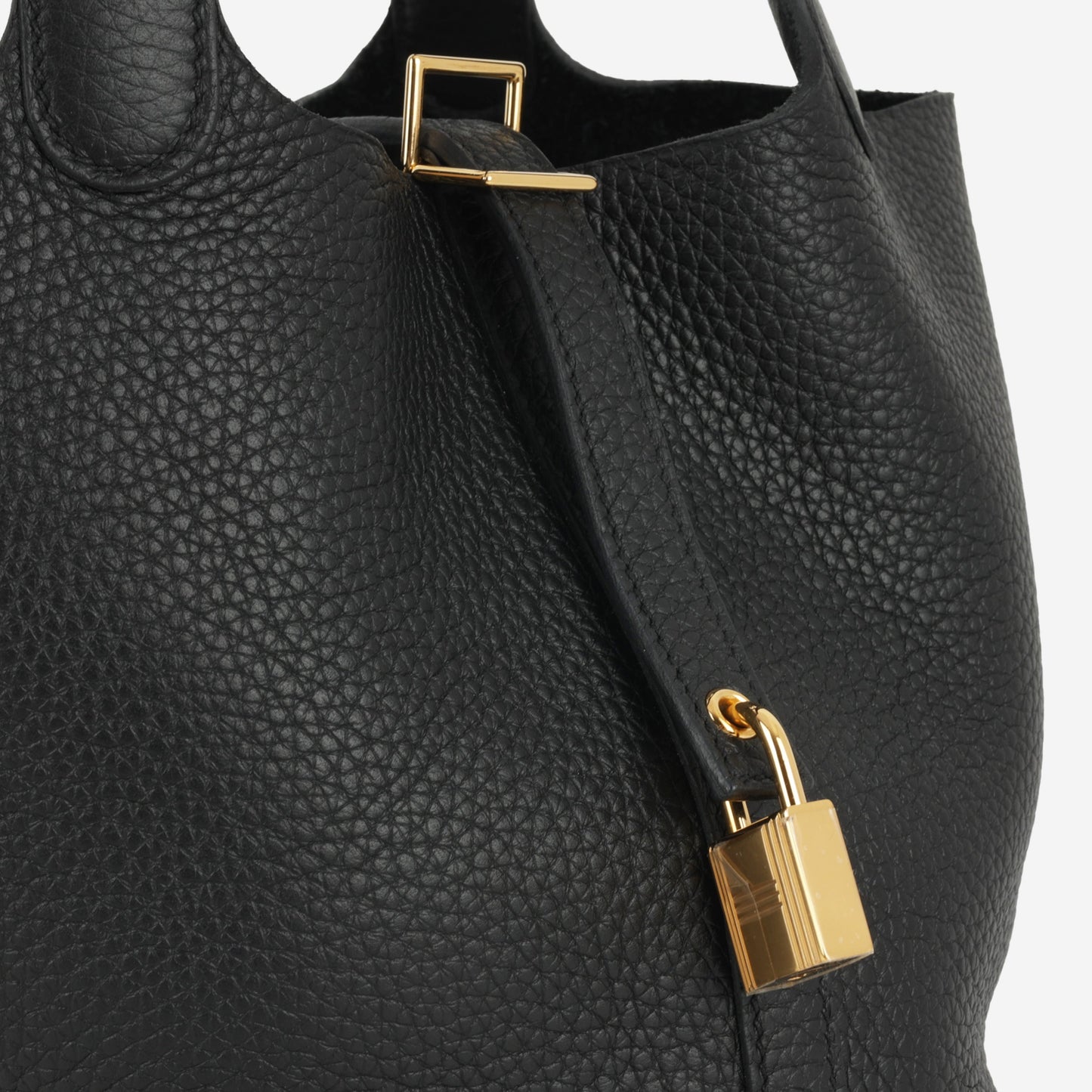 Hermès Picotin 18 - Black Clemence | Gold Hardware
