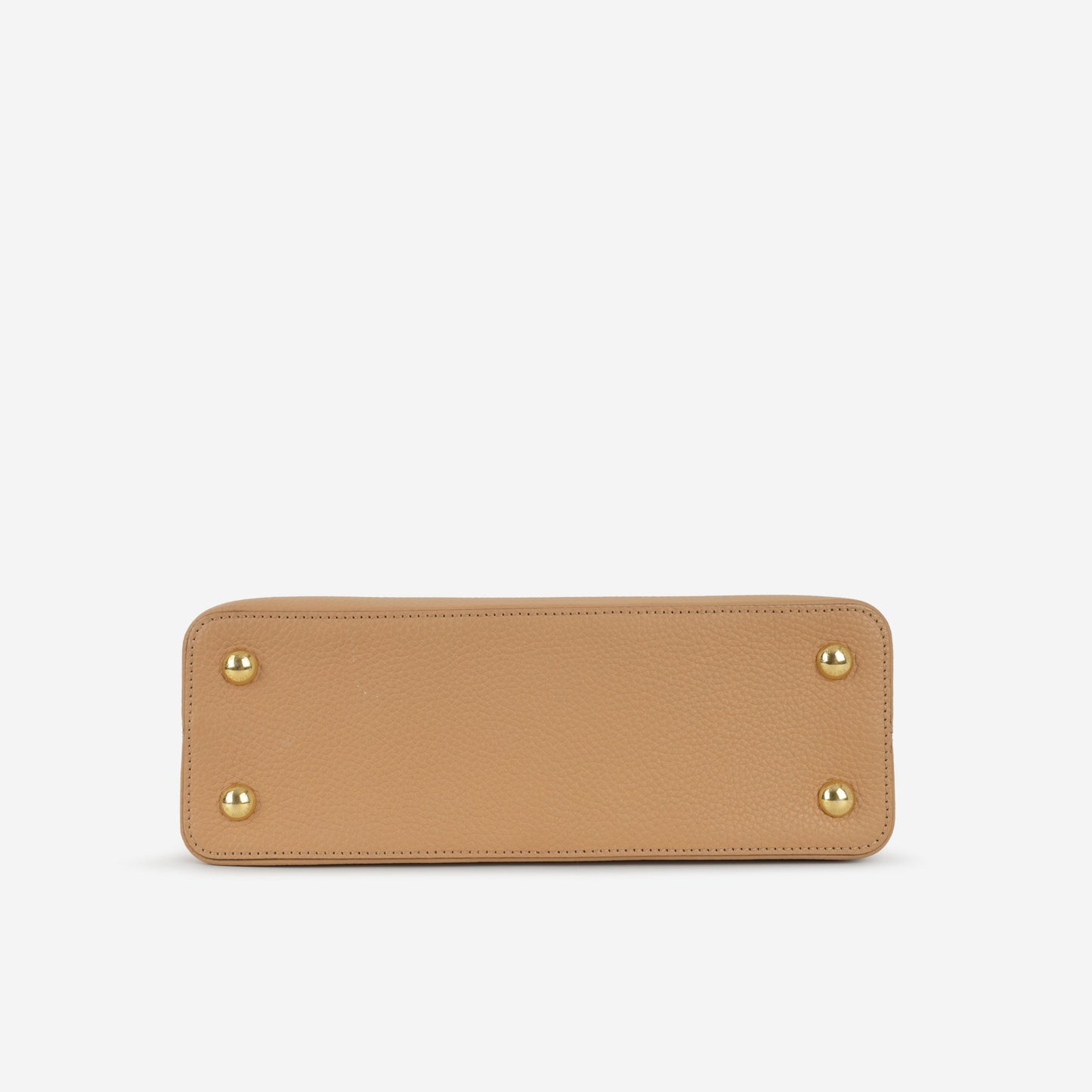 Louis Vuitton Capucines MM - Beige Taurillon | Gold Hardware