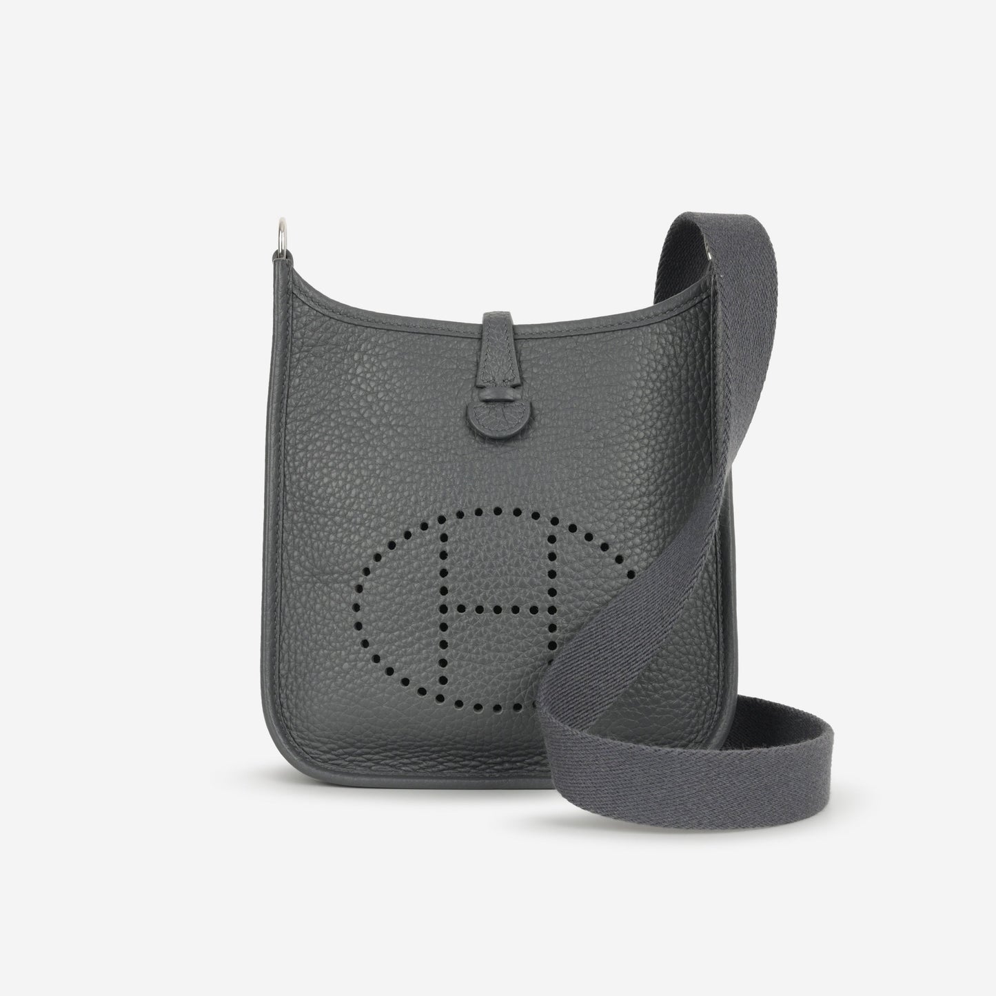 Hermès Mini Evelyne 16 - Ardoise Clemence | Palladium Hardware