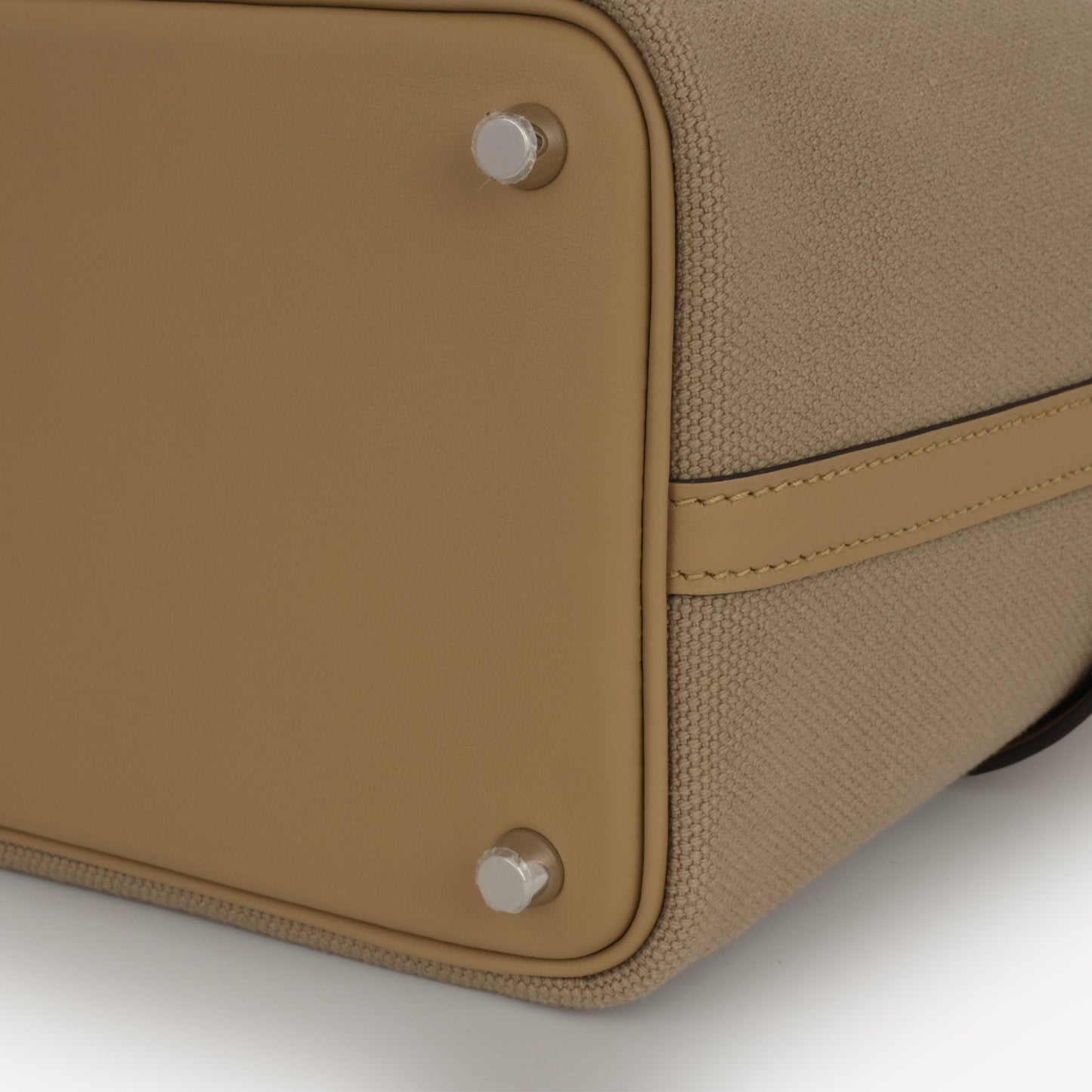 Hermès Picotin 18 Cargo - Beige Marfa Canvas / Poussiere Swift | Palladium Hardware