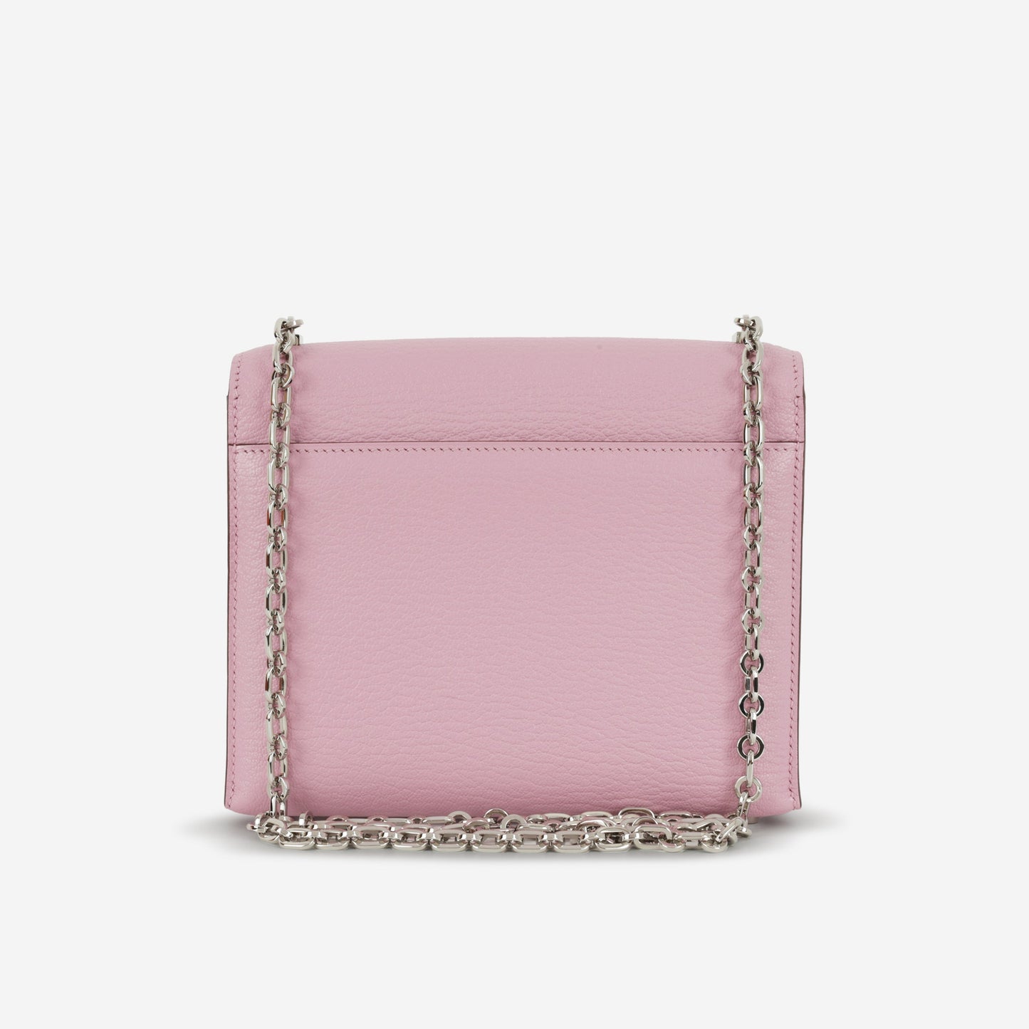 Hermès Mini Verrou Chaine - Mauve Sylvestre Chevre | Palladium Hardware