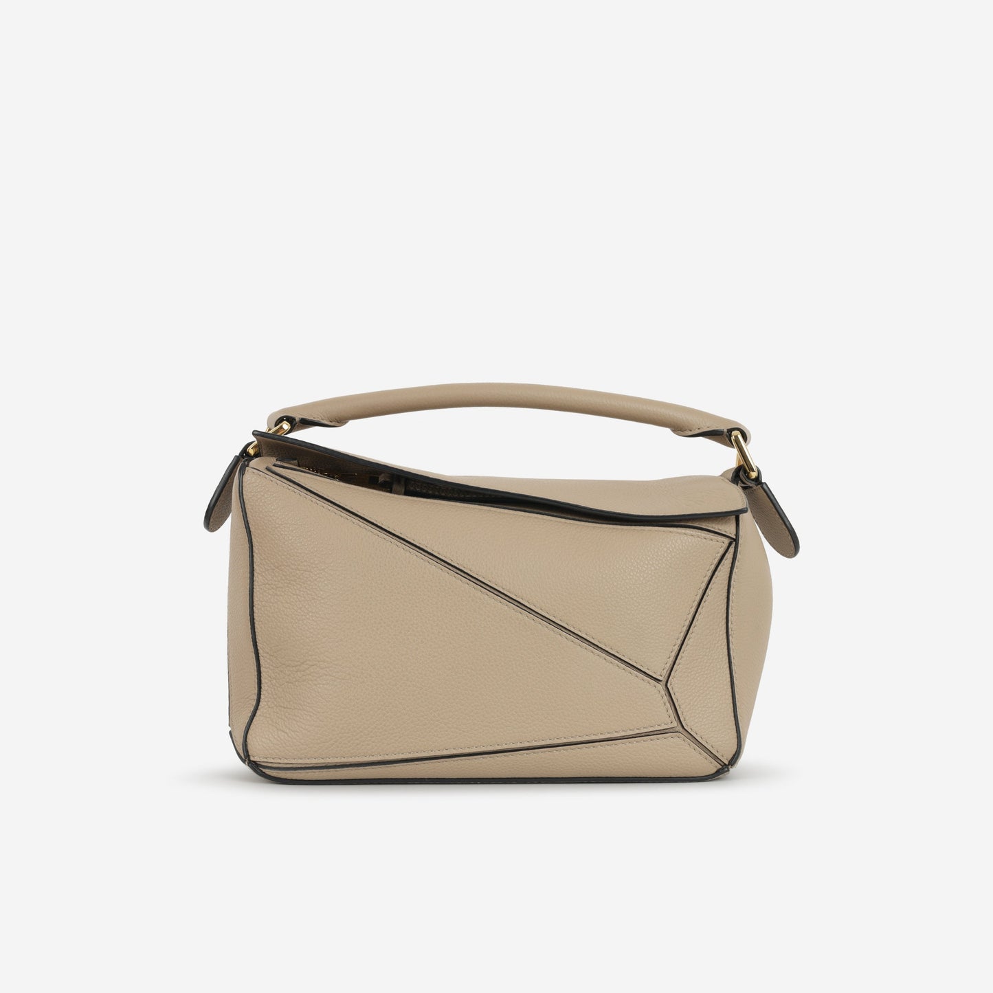 Loewe Small Puzzle Bag - Sand Grained Calfskin | Gold Hardware