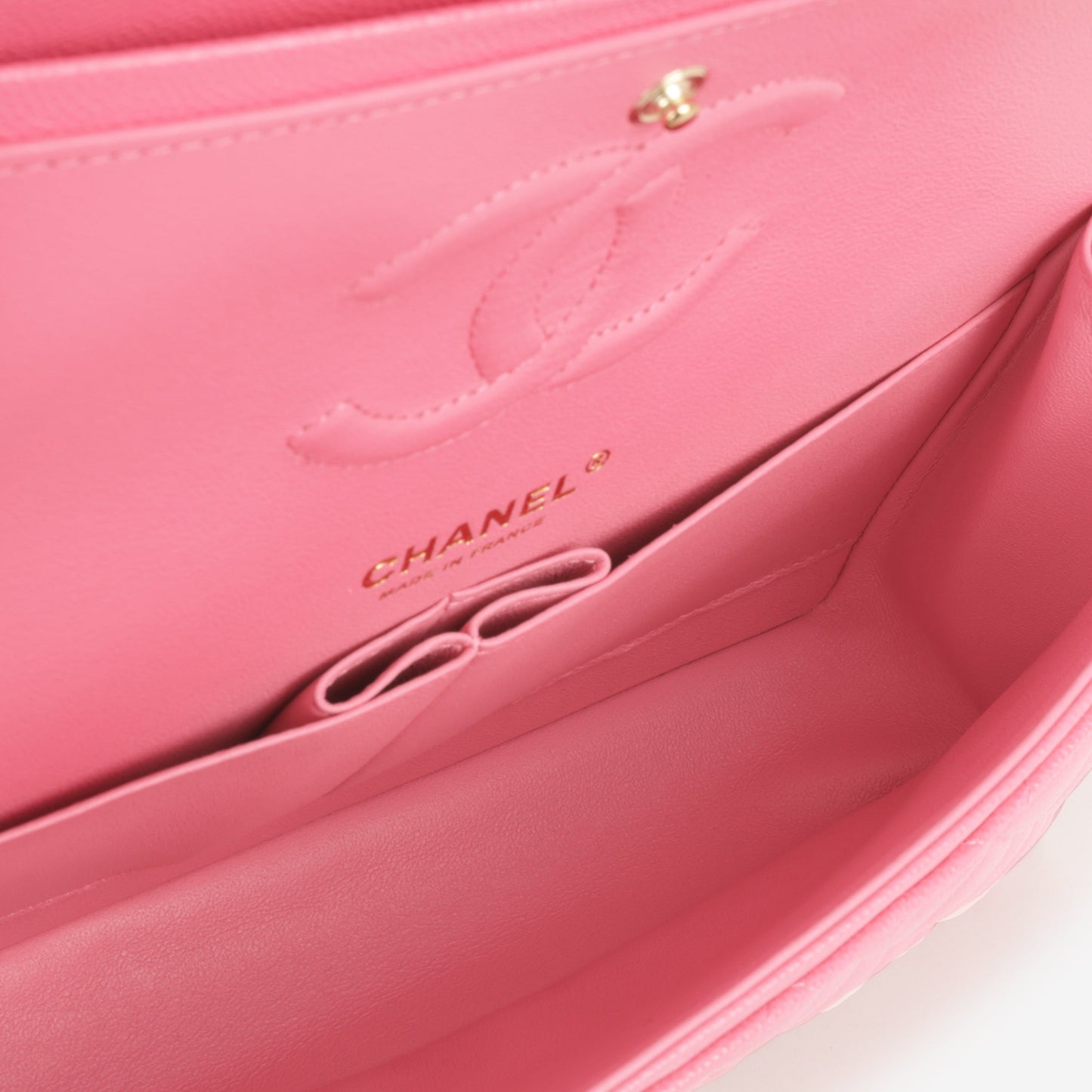 Chanel Medium Classic Flap - Hot Pink Caviar | Champagne Gold Hardware