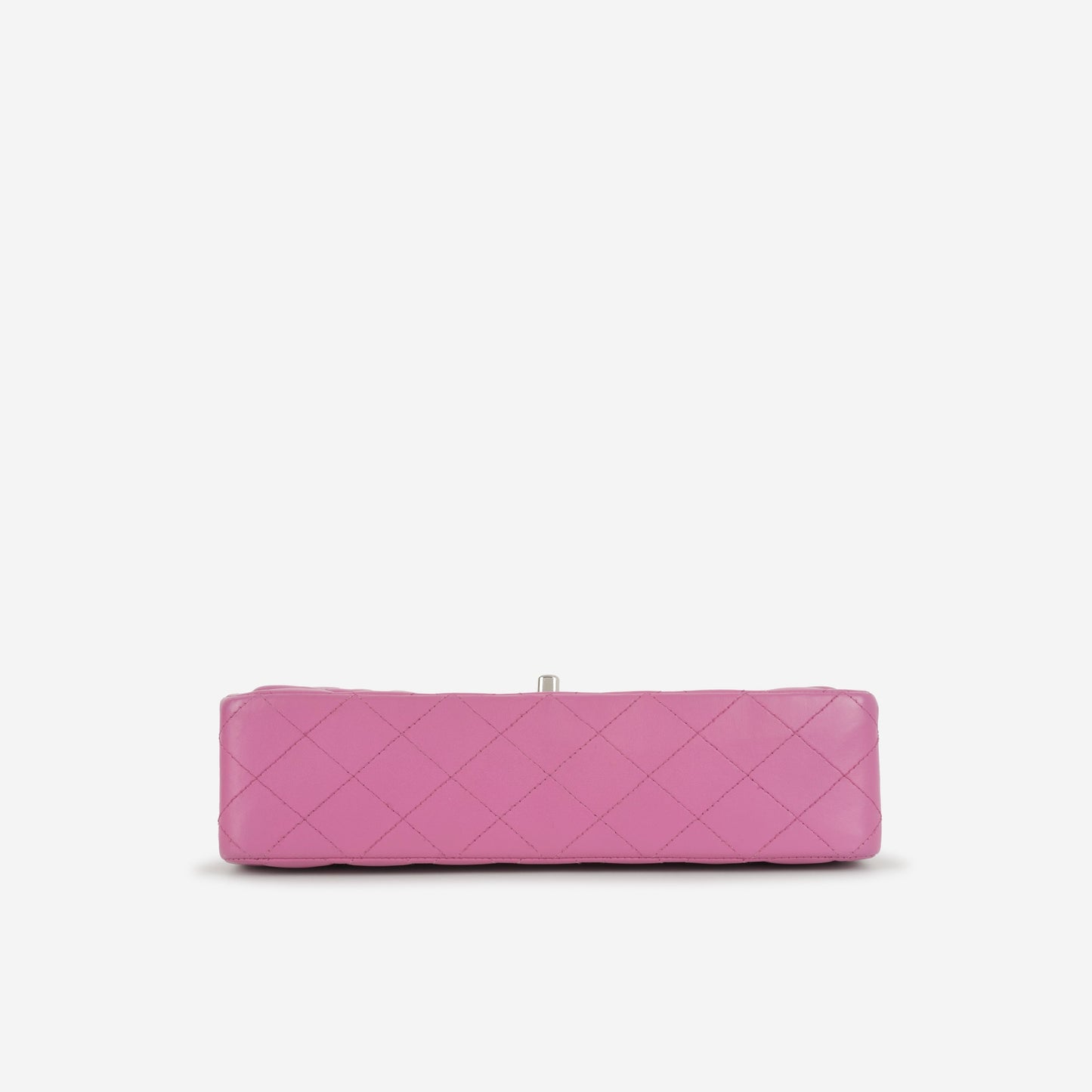 Chanel Medium Classic Flap - Purple Lambskin | Silver Hardware