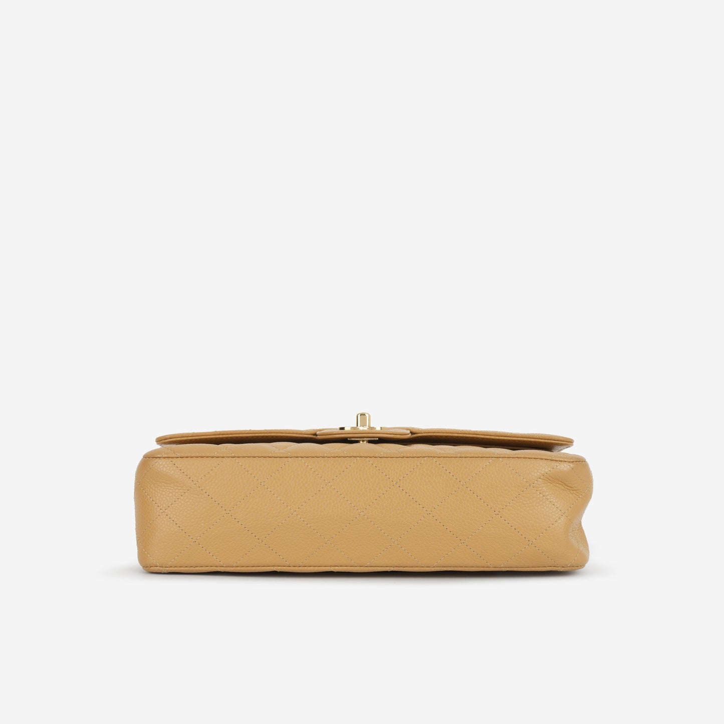 Chanel Vintage Medium Classic Flap - Beige Caviar | Gold Hardware