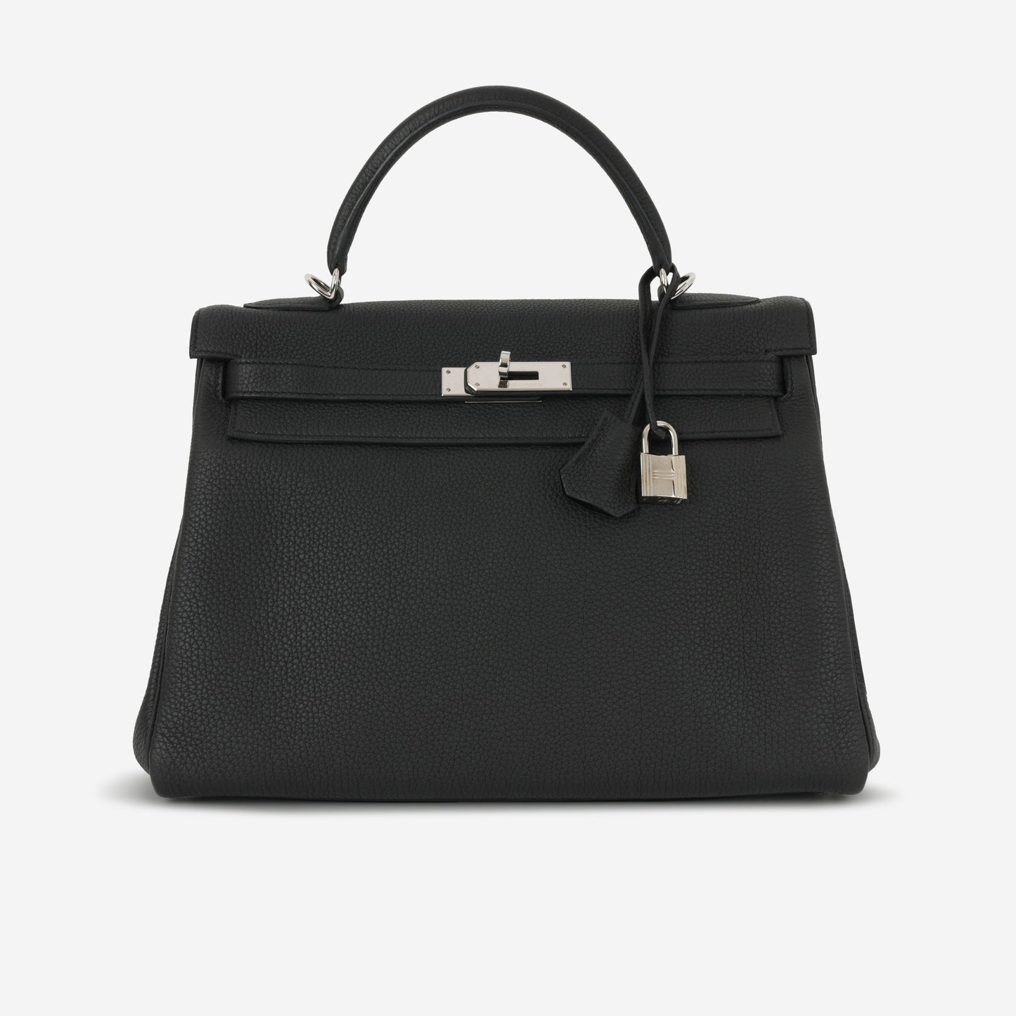 Hermès Kelly 32 - Black Togo | Palladium Hardware