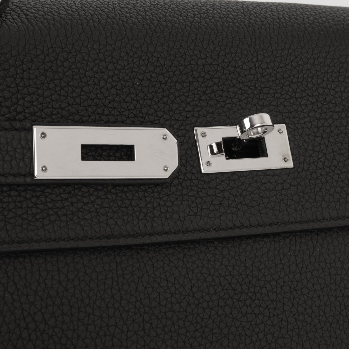 Hermès Kelly 32 - Black Togo | Palladium Hardware