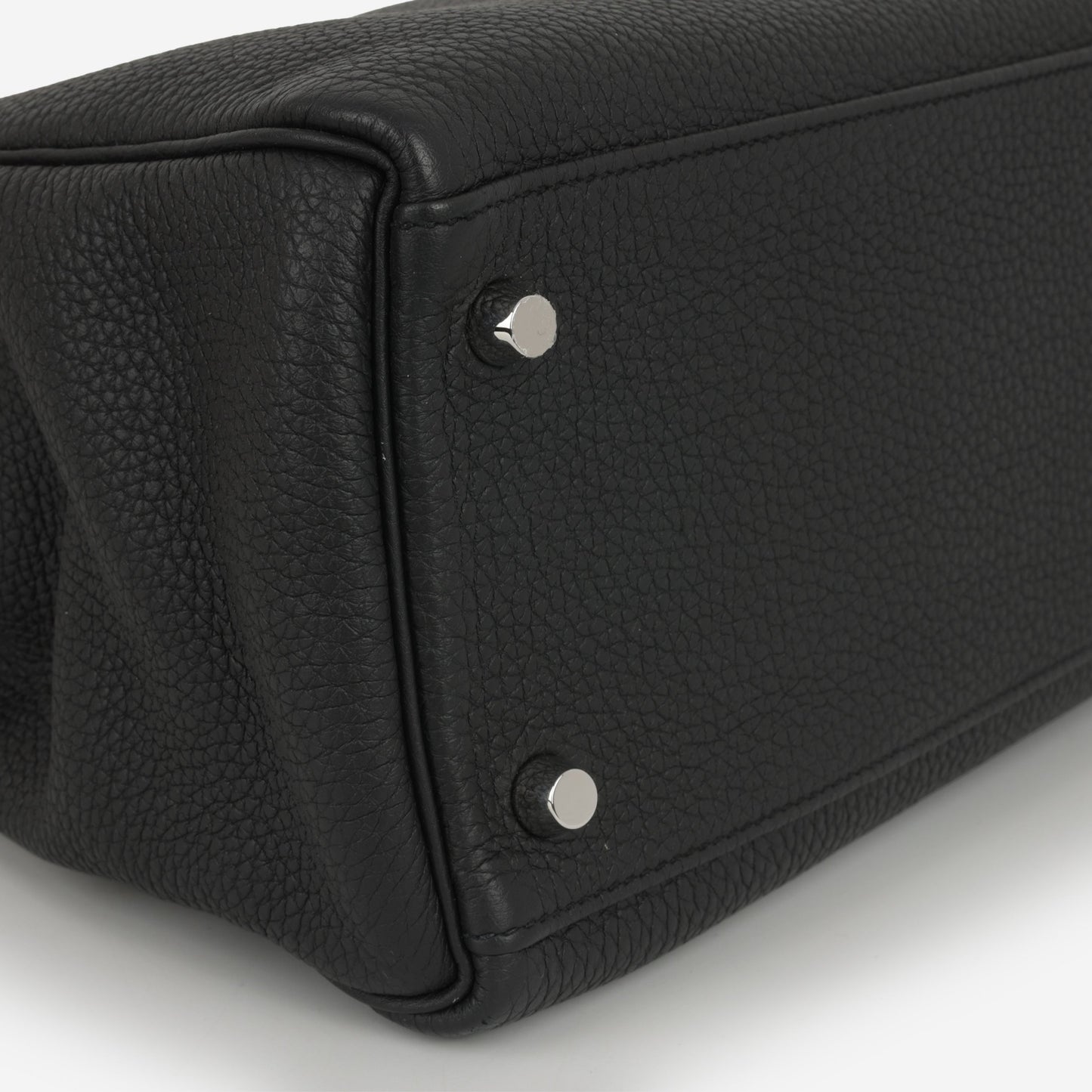 Hermès Kelly 32 - Black Togo | Palladium Hardware