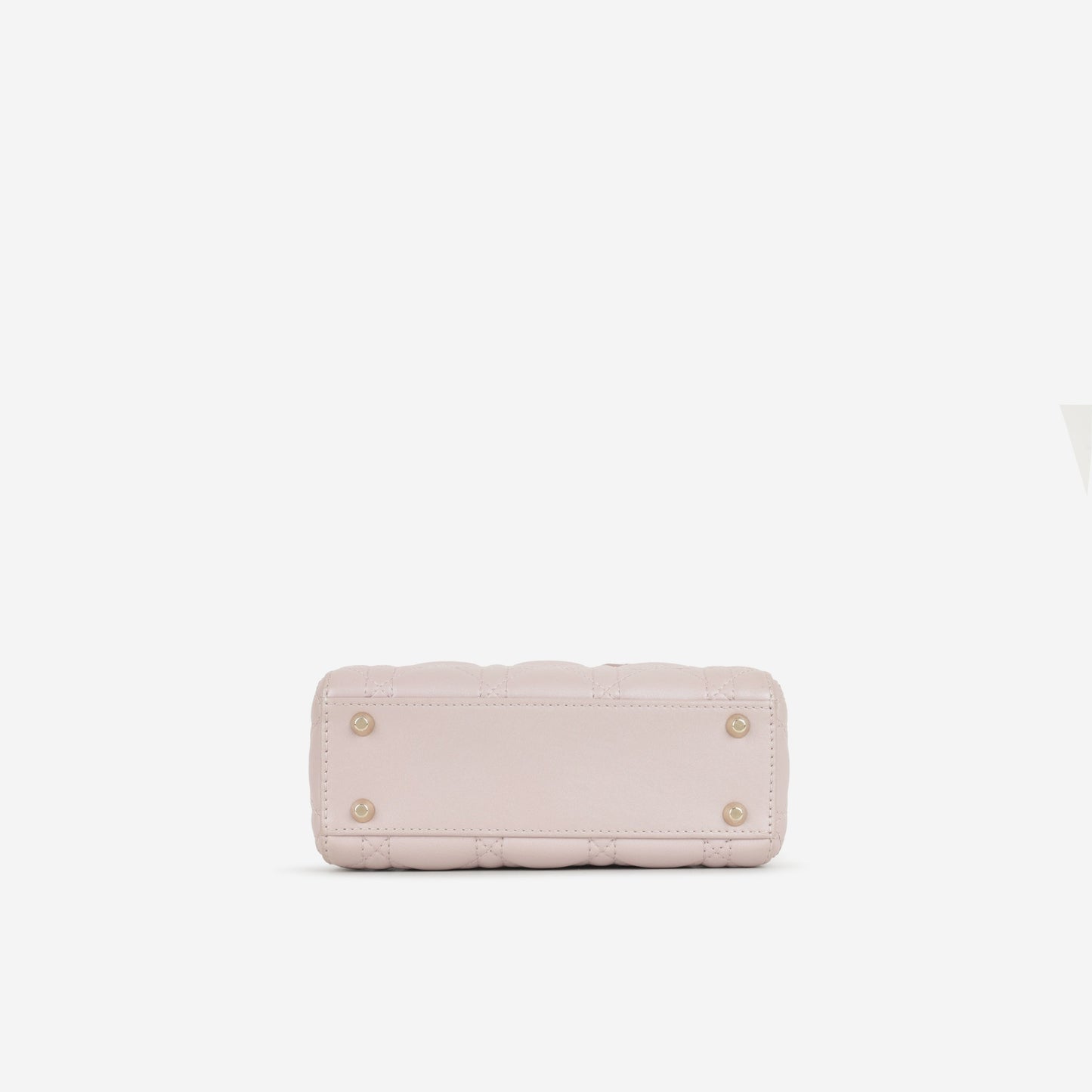 Dior Mini Lady Dior - Pearlescent Pink Lambskin | Champagne Gold Hardware