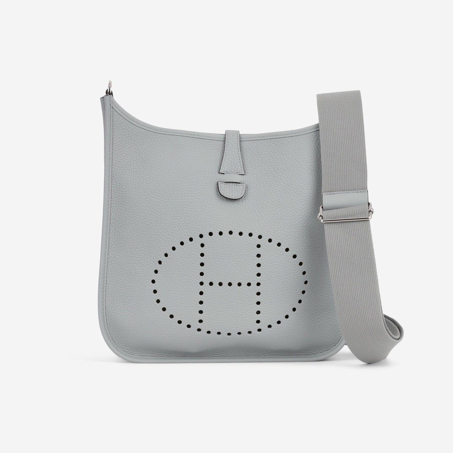 Hermès Evelyne 29 - Bleu Glacier Clemence | Palladium Hardware