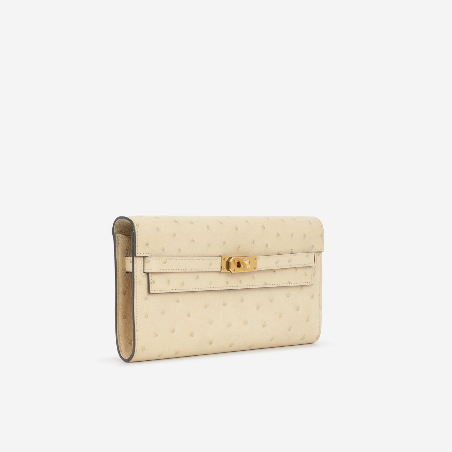 Hermès Kelly To Go - Parchemin Ostrich | Gold Hardware