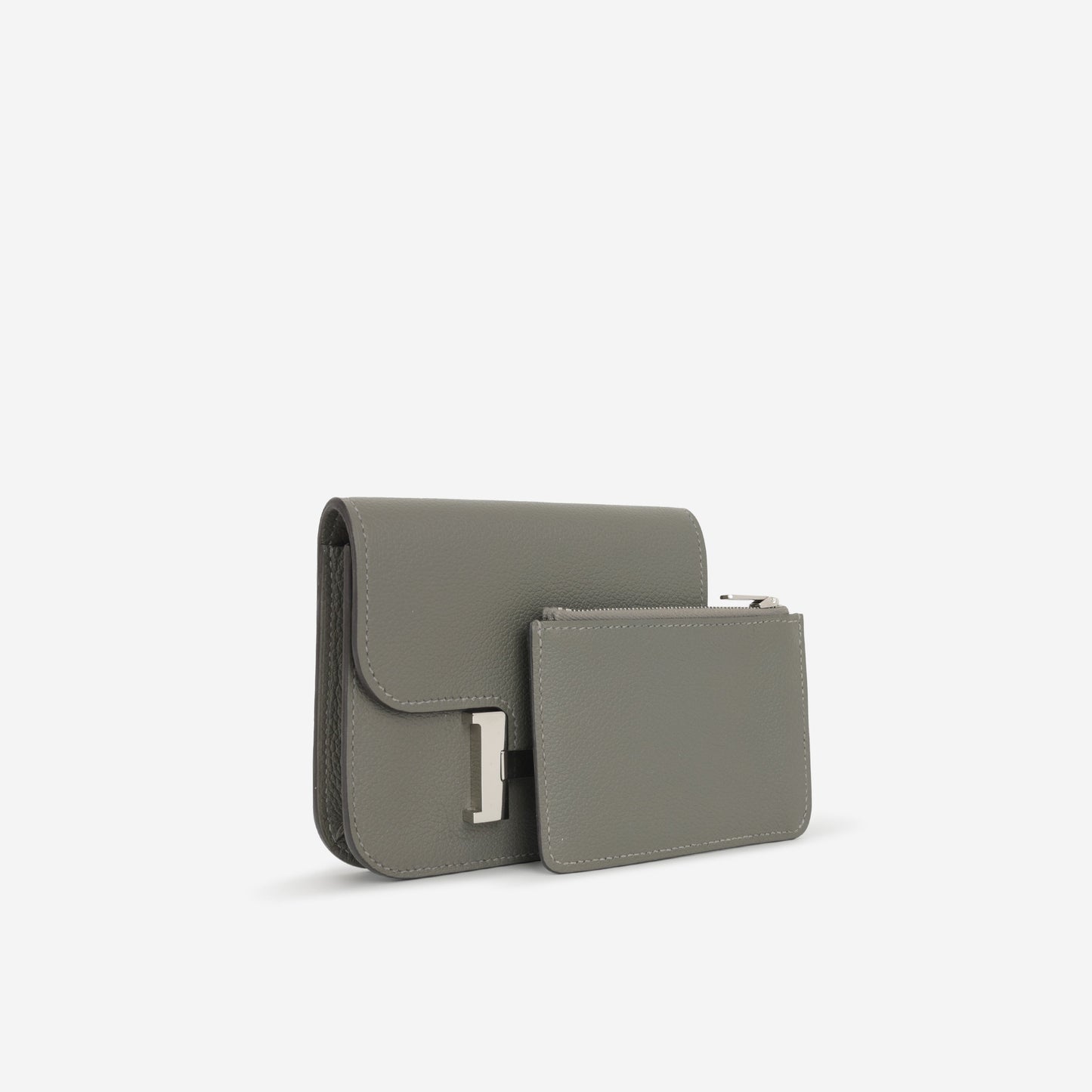 Hermès Hermès Constance Slim - Gris Meyer Evercolor | Palladium Hardware