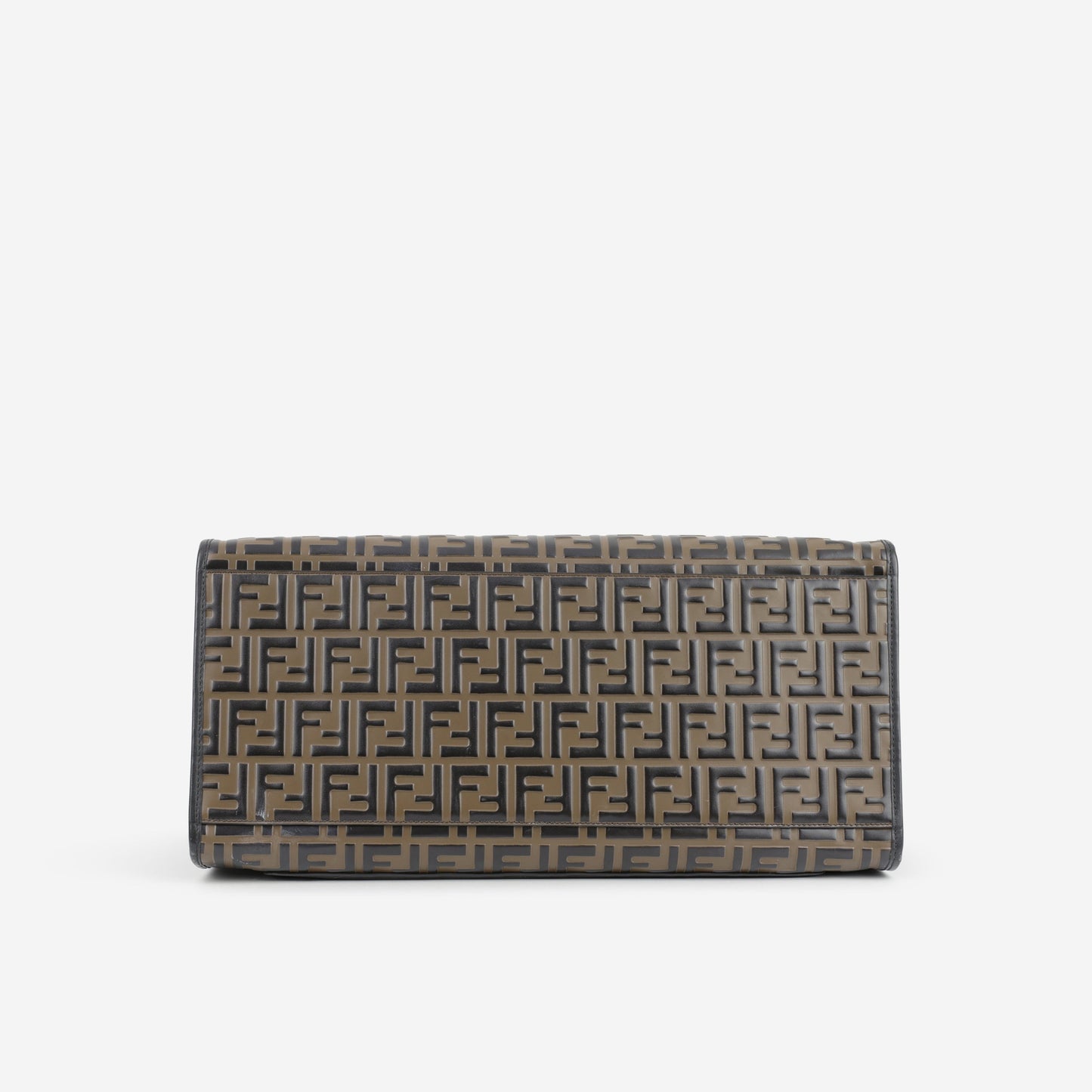 Fendi Runaway Shopper Tote - FF Zucca Calfskin | Silver Hardware