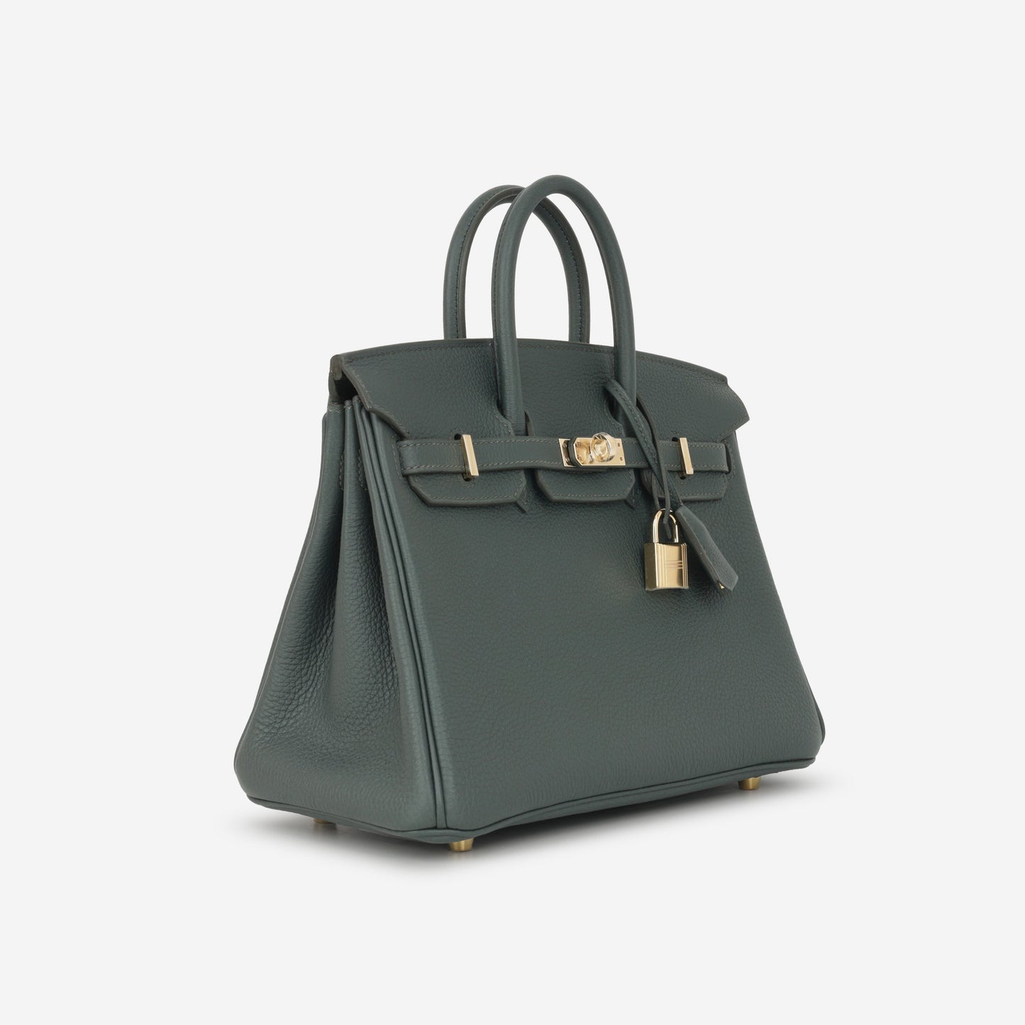 Hermès Birkin 25 - Vert Mangrove Togo | Permabrass Hardware