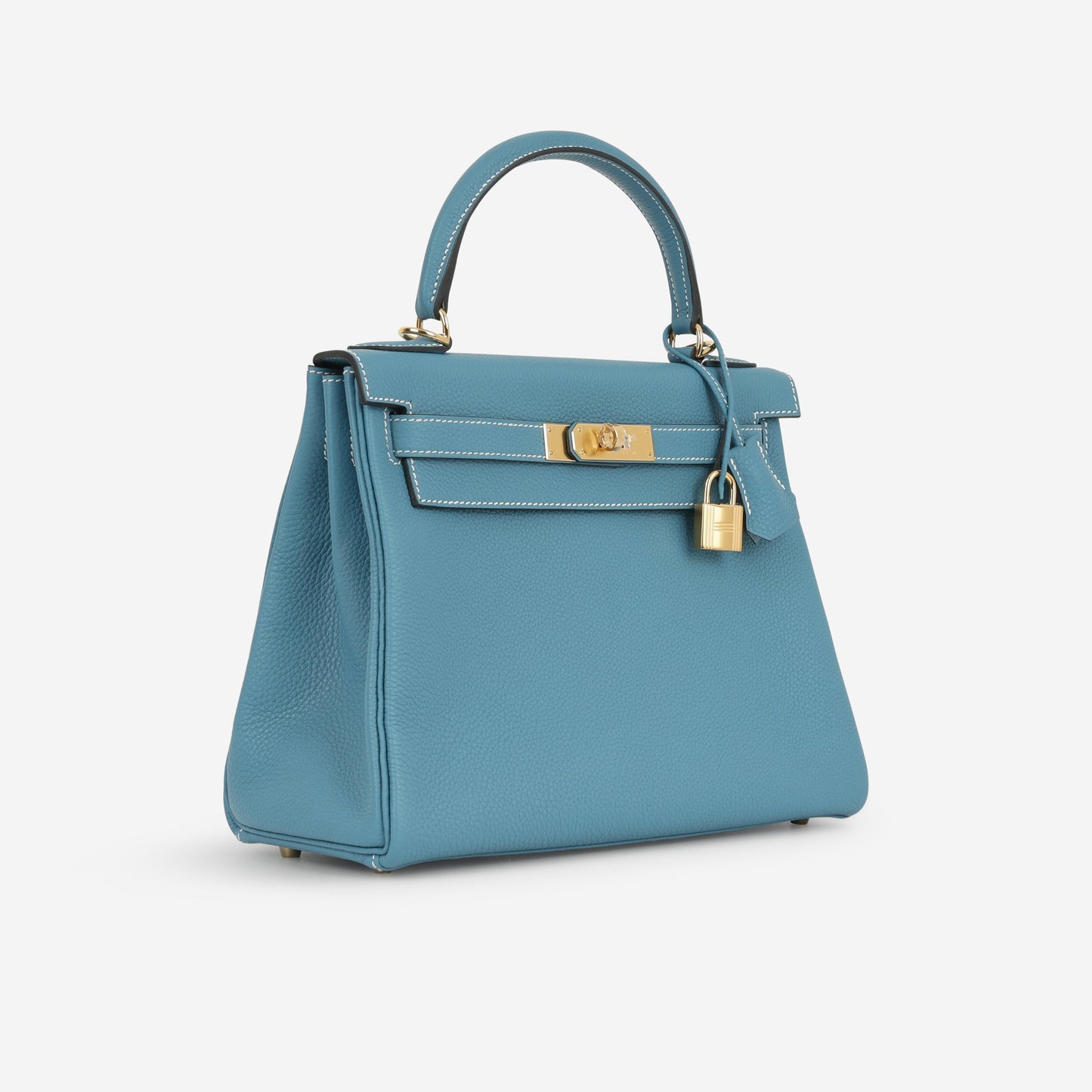 Hermès Kelly 28 - Bleu Jean Togo | Gold Hardware
