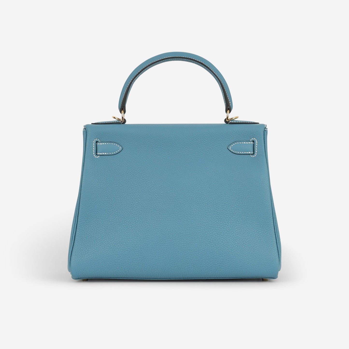 Hermès Kelly 28 - Bleu Jean Togo | Gold Hardware